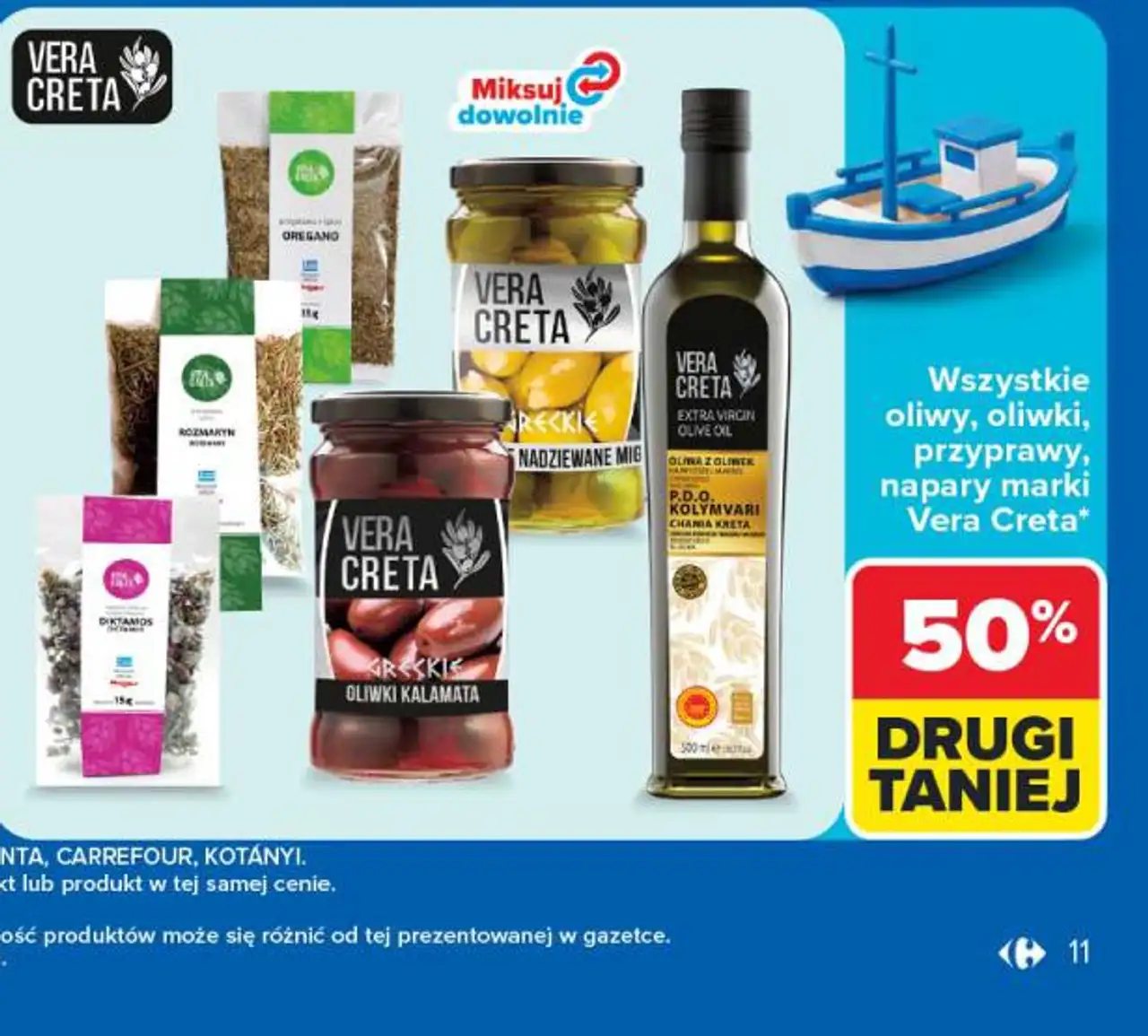 Wszystkie oliwy, oliwki, przyprawy, napary marki Vera Creta