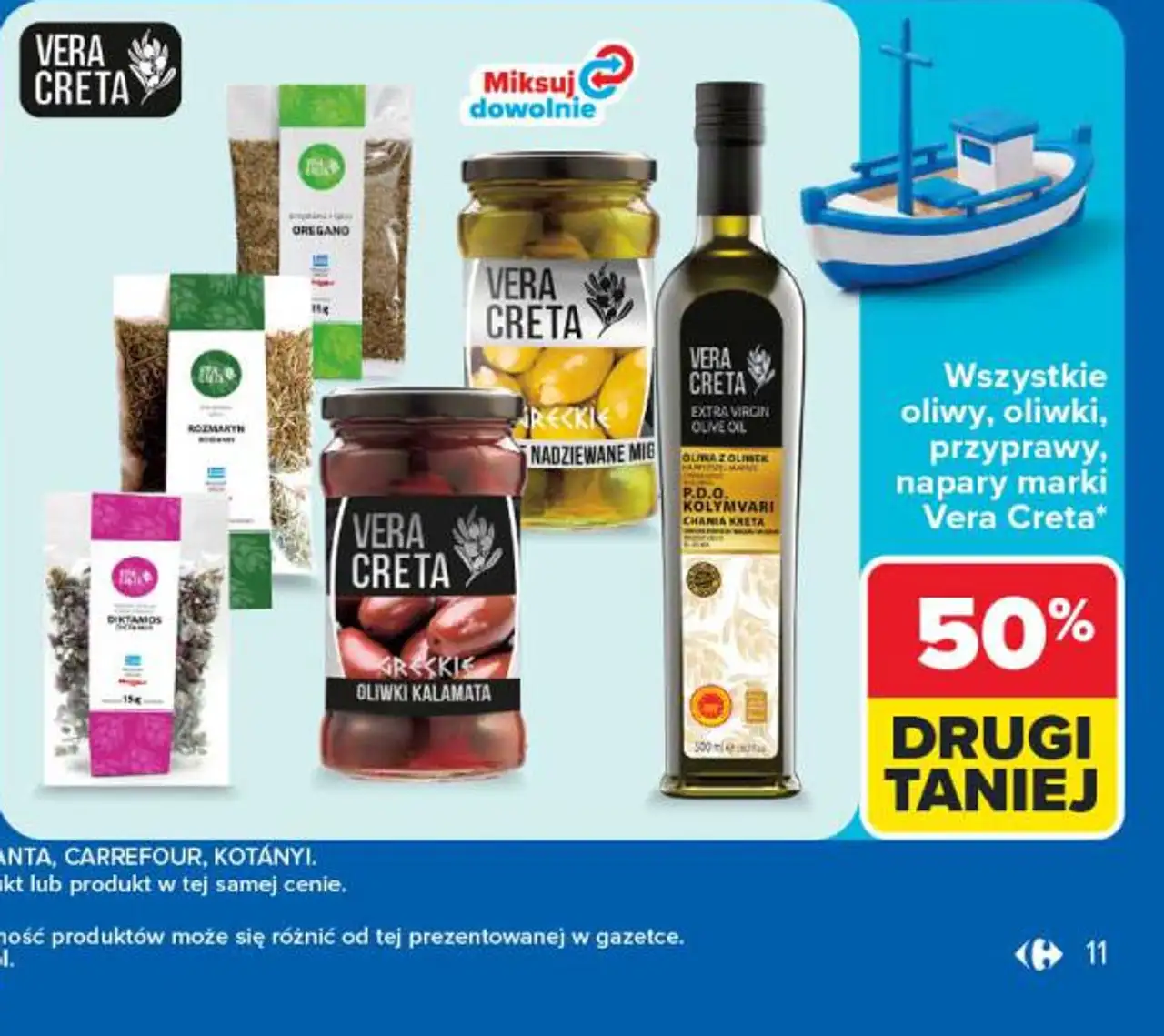 Wszystkie oliwy, oliwki, przyprawy, napary marki Vera Creta