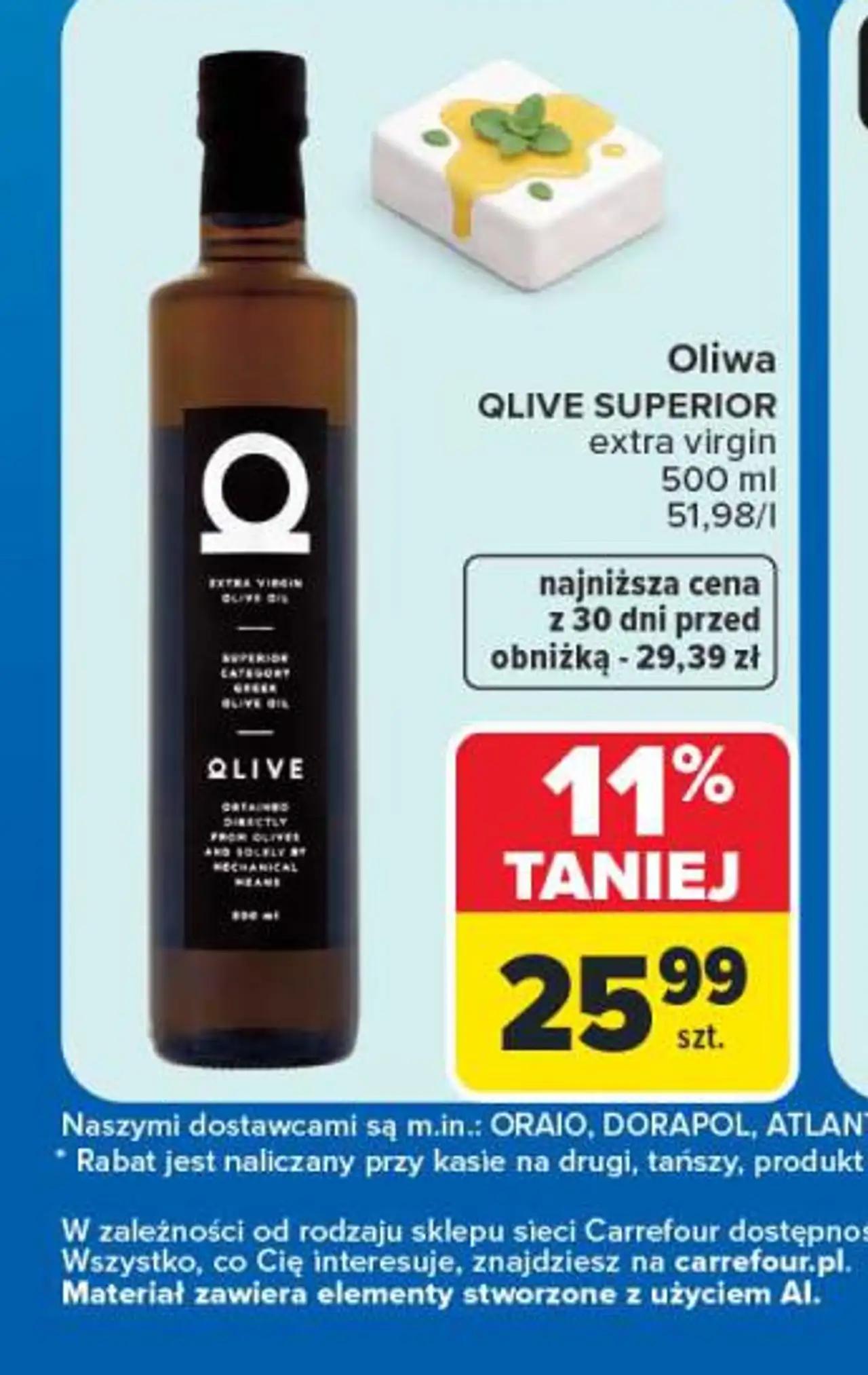 Oliwa Qlive Superior extra virgin