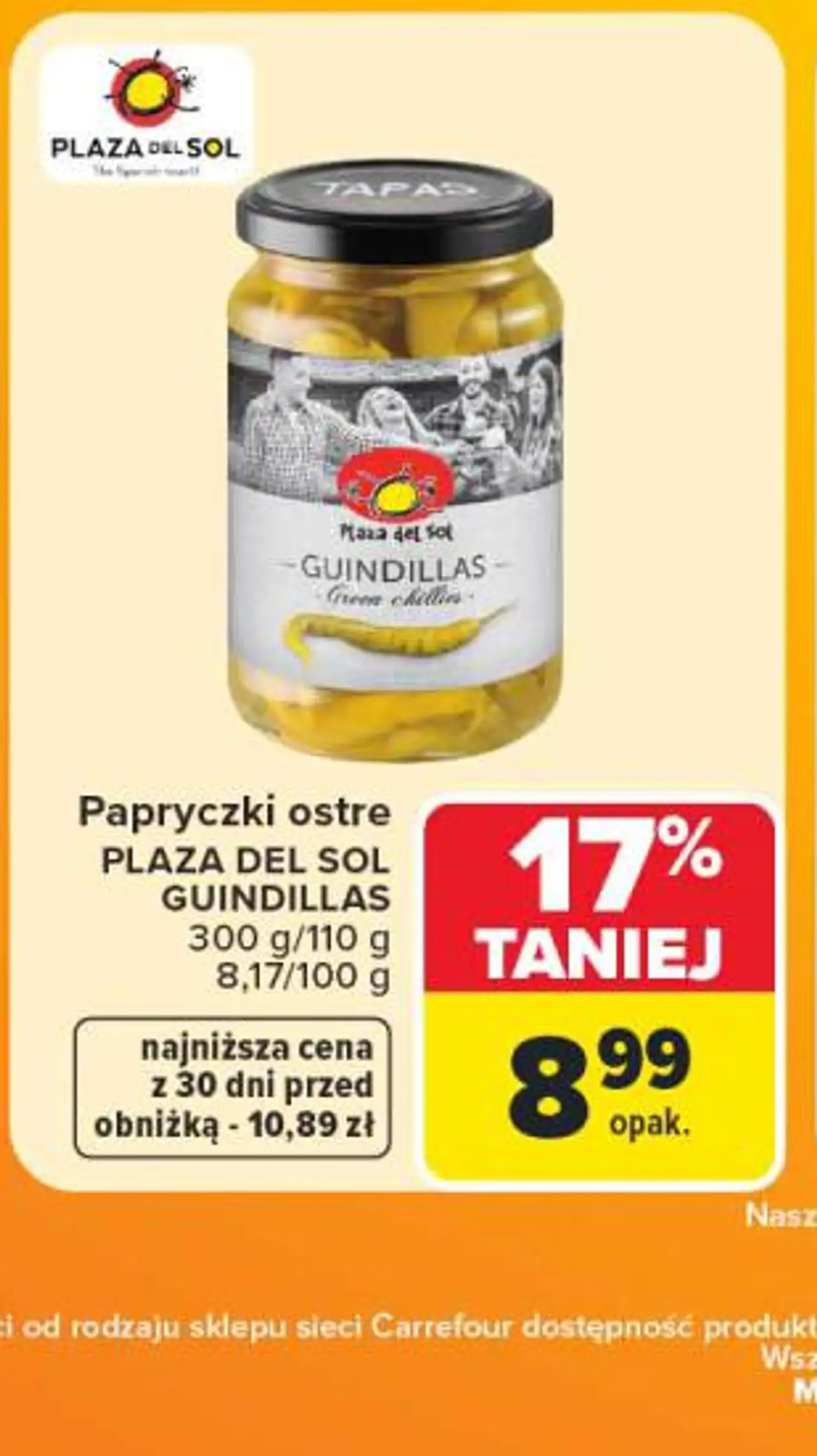Papryczki ostre PLAZA DEL SOL GUINDILLAS