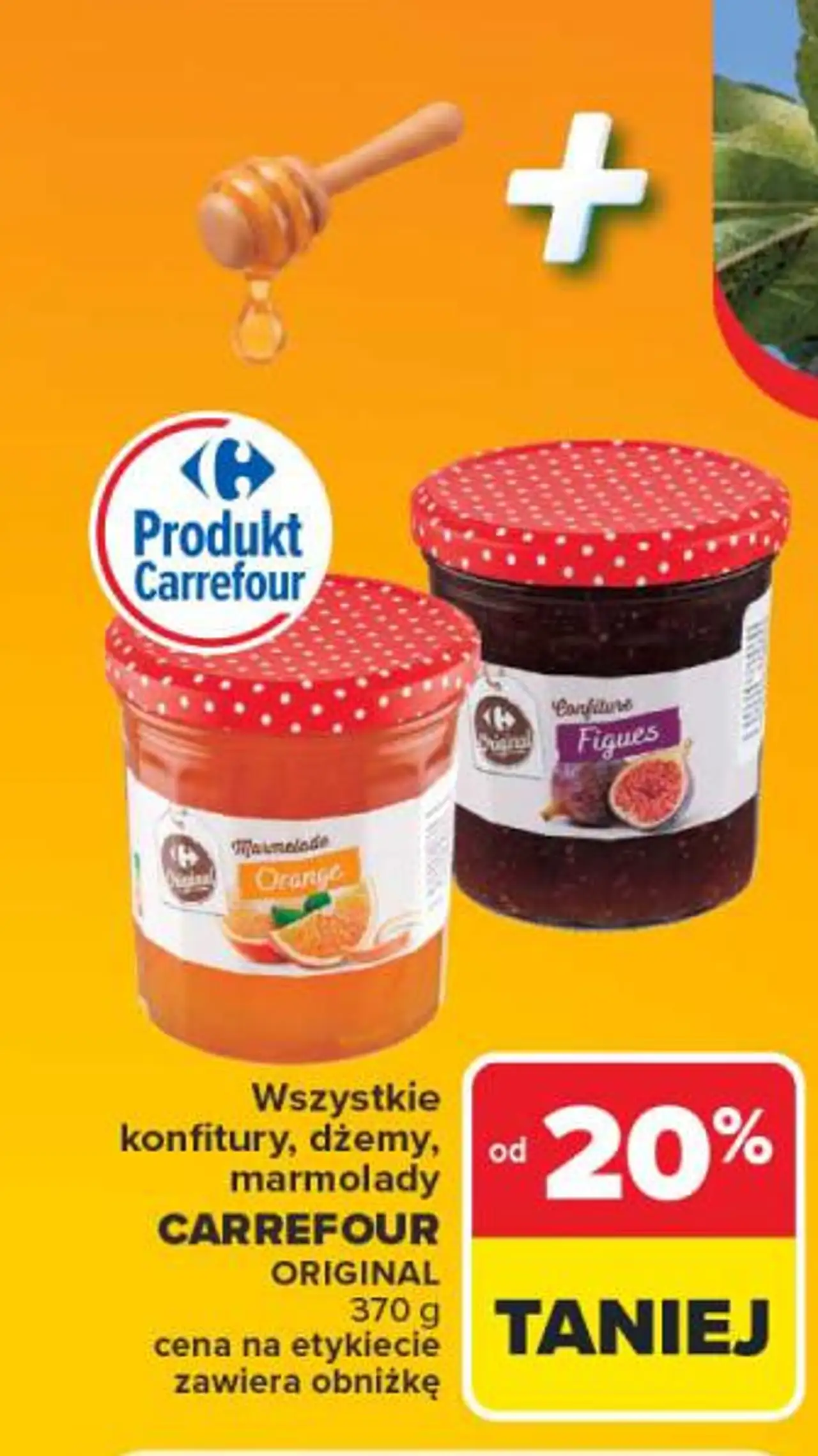 Wszystkie konfitury, dżemy, marmolady CARREFOUR ORIGINAL 370 g