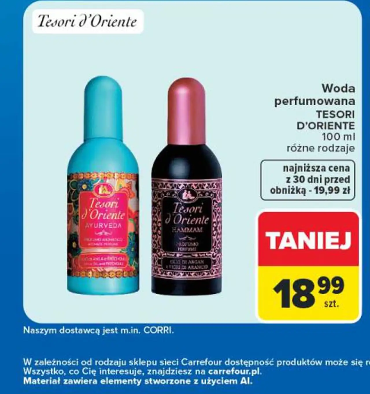 Woda perfumowana Tesori d'Oriente