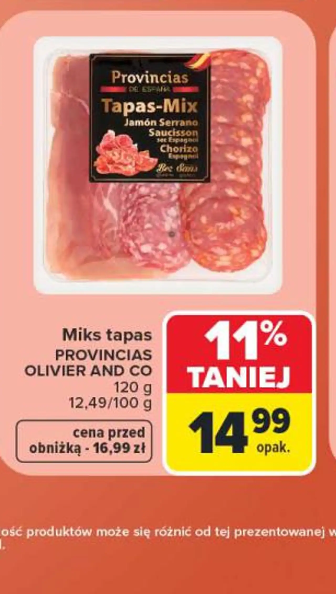 Miks tapas Provincias Olivier and Co