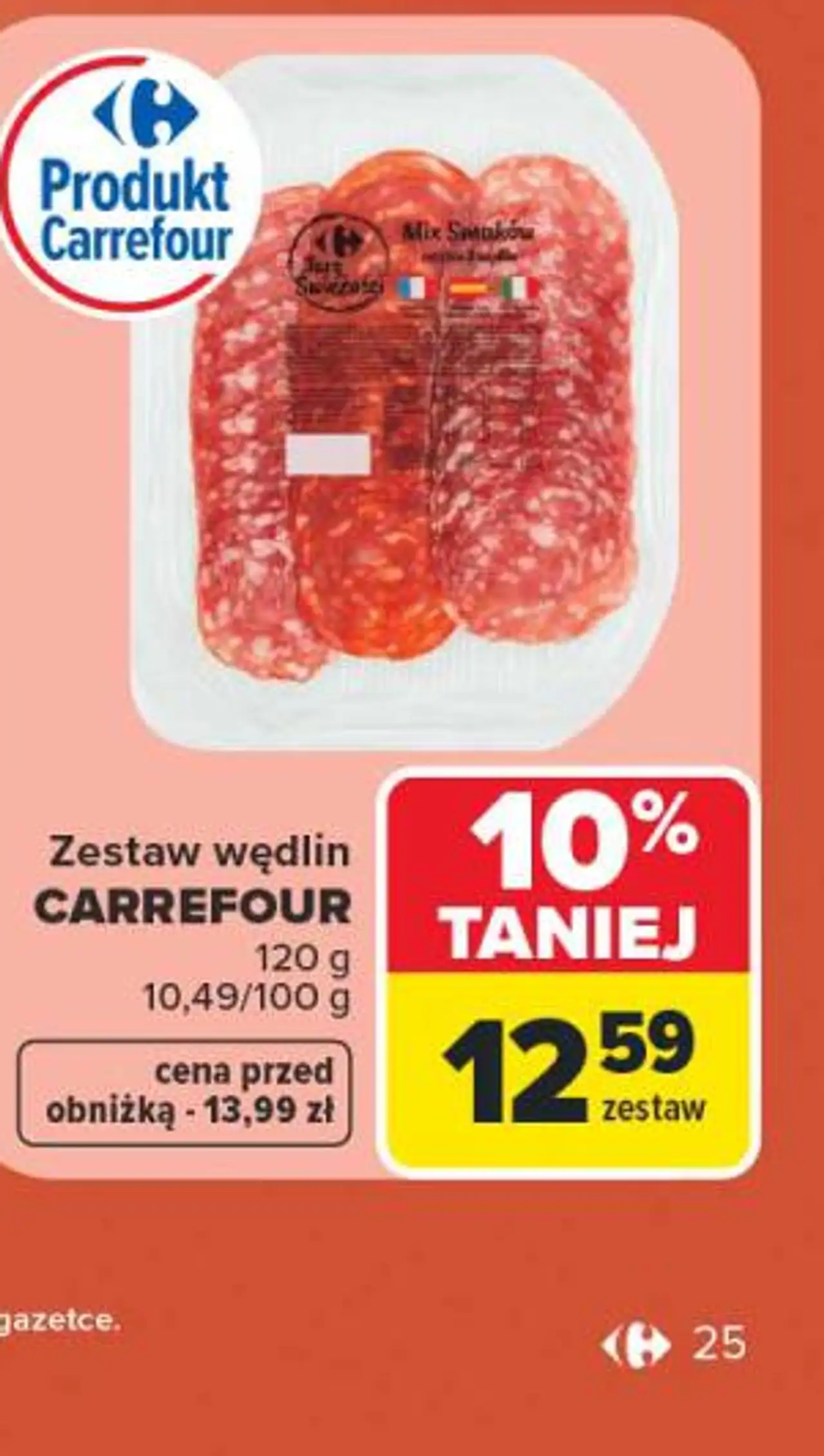 Zestaw wędlin Carrefour