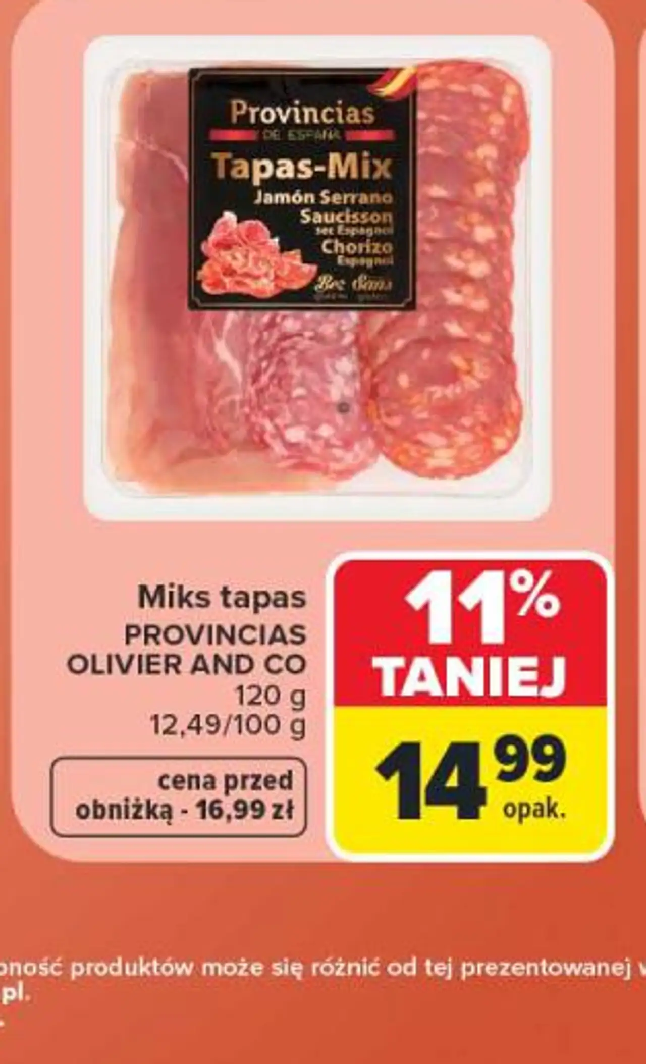 Miks tapas PROVINCIAS OLIVIER AND CO