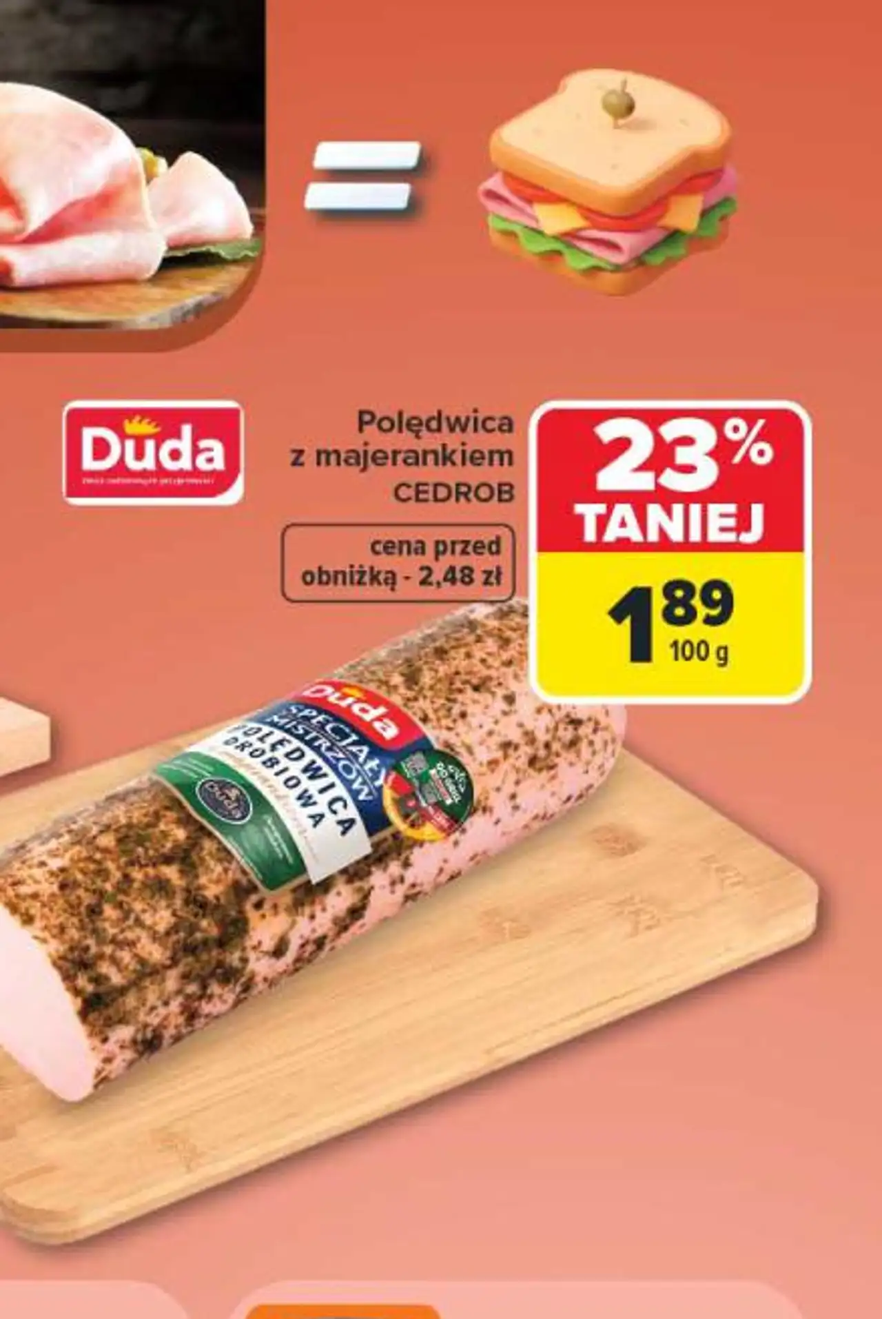 Połędwica z majerankiem CEDROB