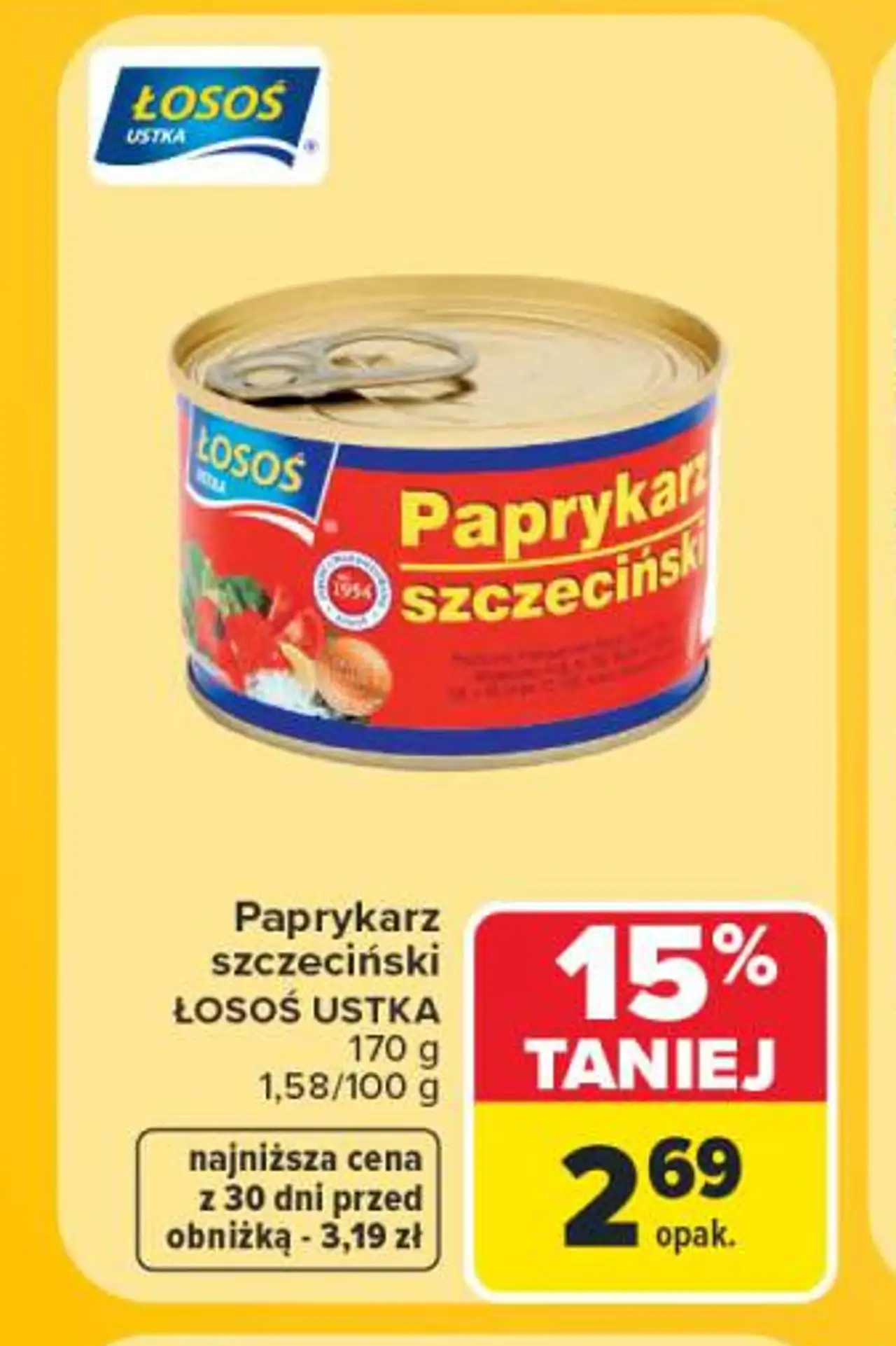 Paprykarz szczeciński Łosoś Ustka