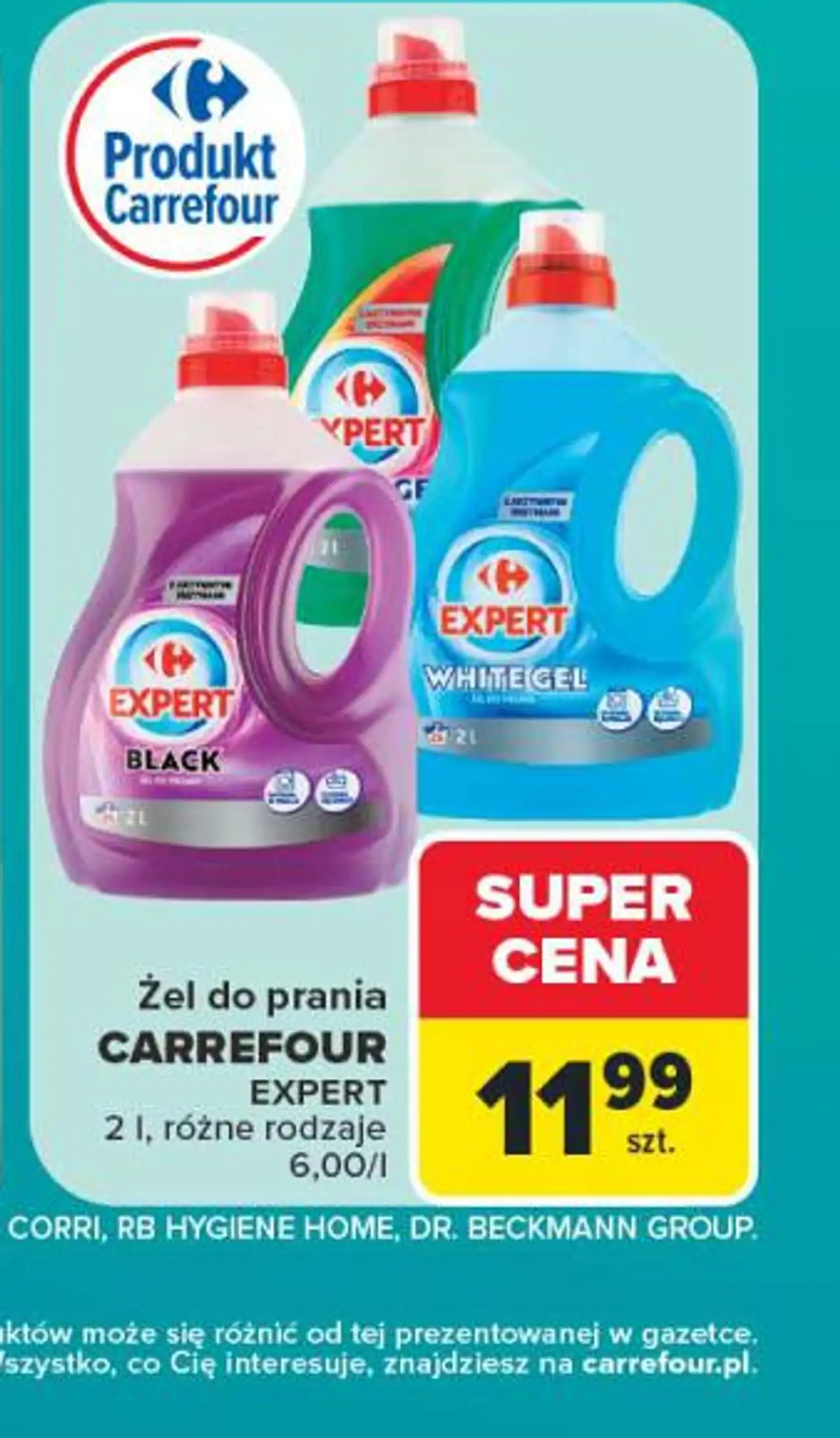 Żel do prania Carrefour Expert