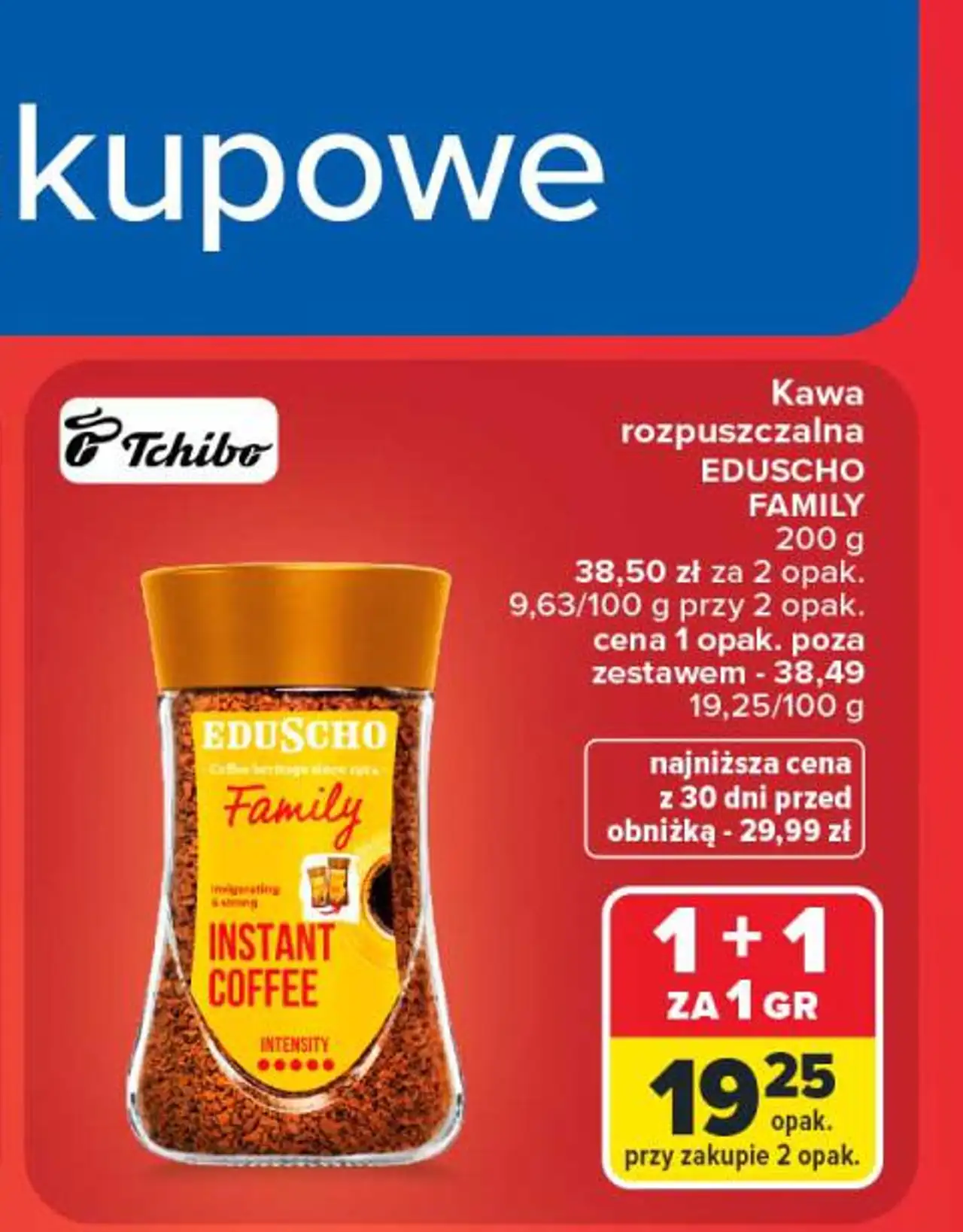 Kawa rozpuszczalna EDUSCHO FAMILY