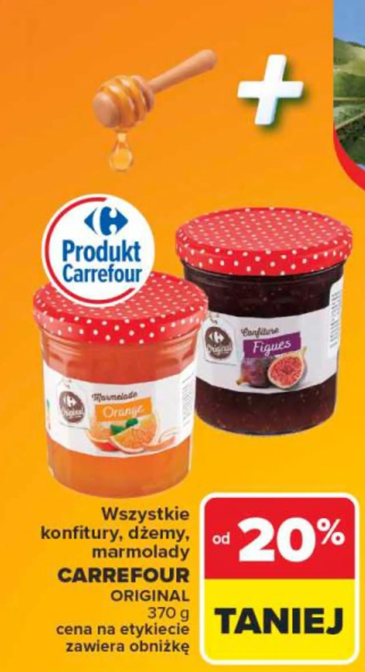 Wszystkie konfitury, dżemy, marmolady Carrefour Original