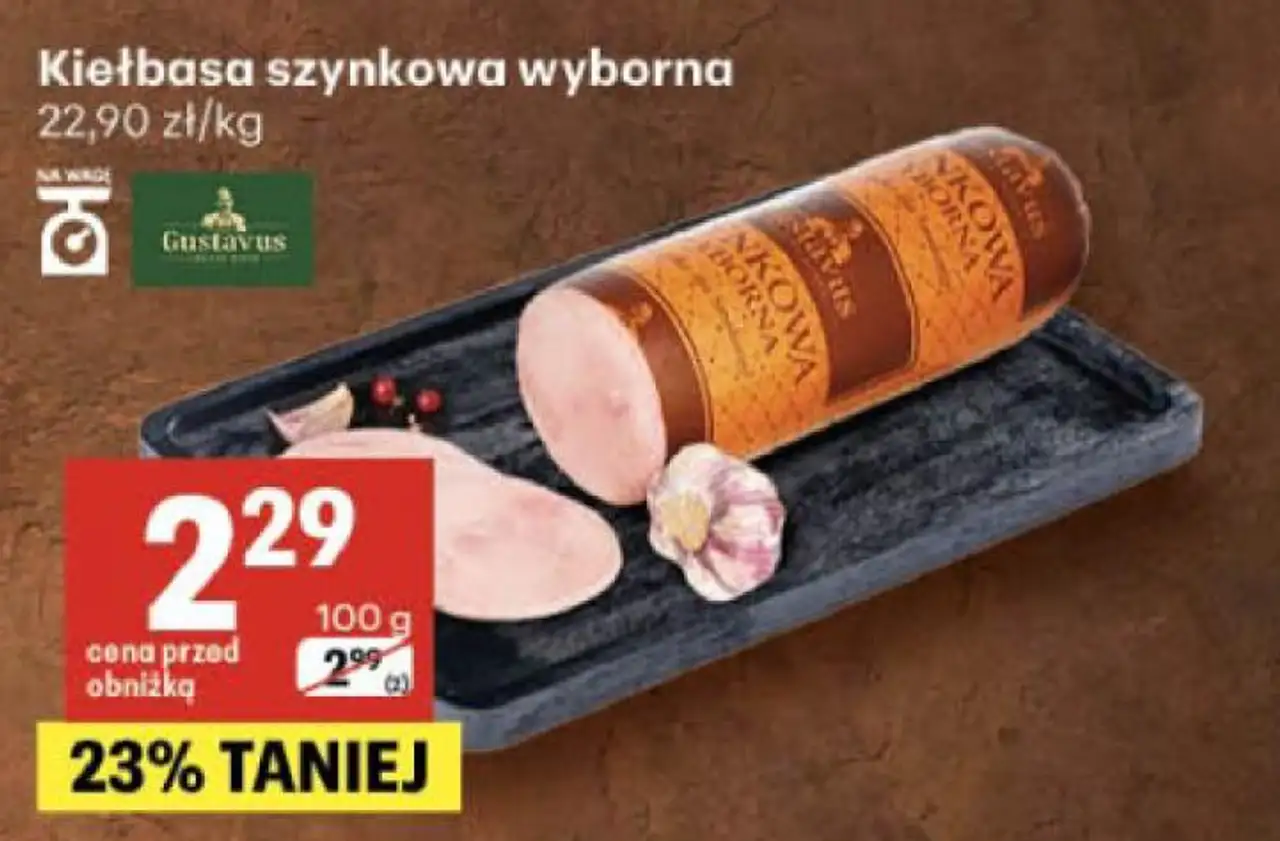 Kiełbasa szynkowa wyborna