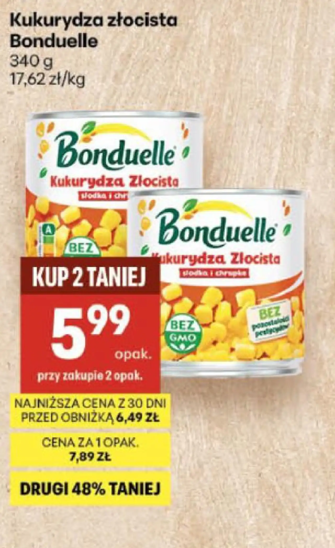 Kukurydza złocista Bonduelle