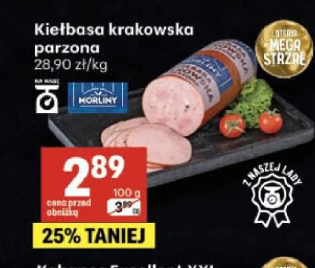 Kiełbasa krakowska parzona Morliny