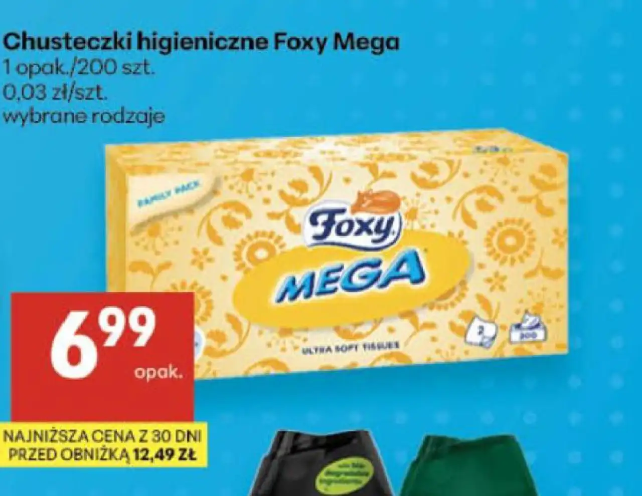Chusteczki higieniczne Foxy Mega