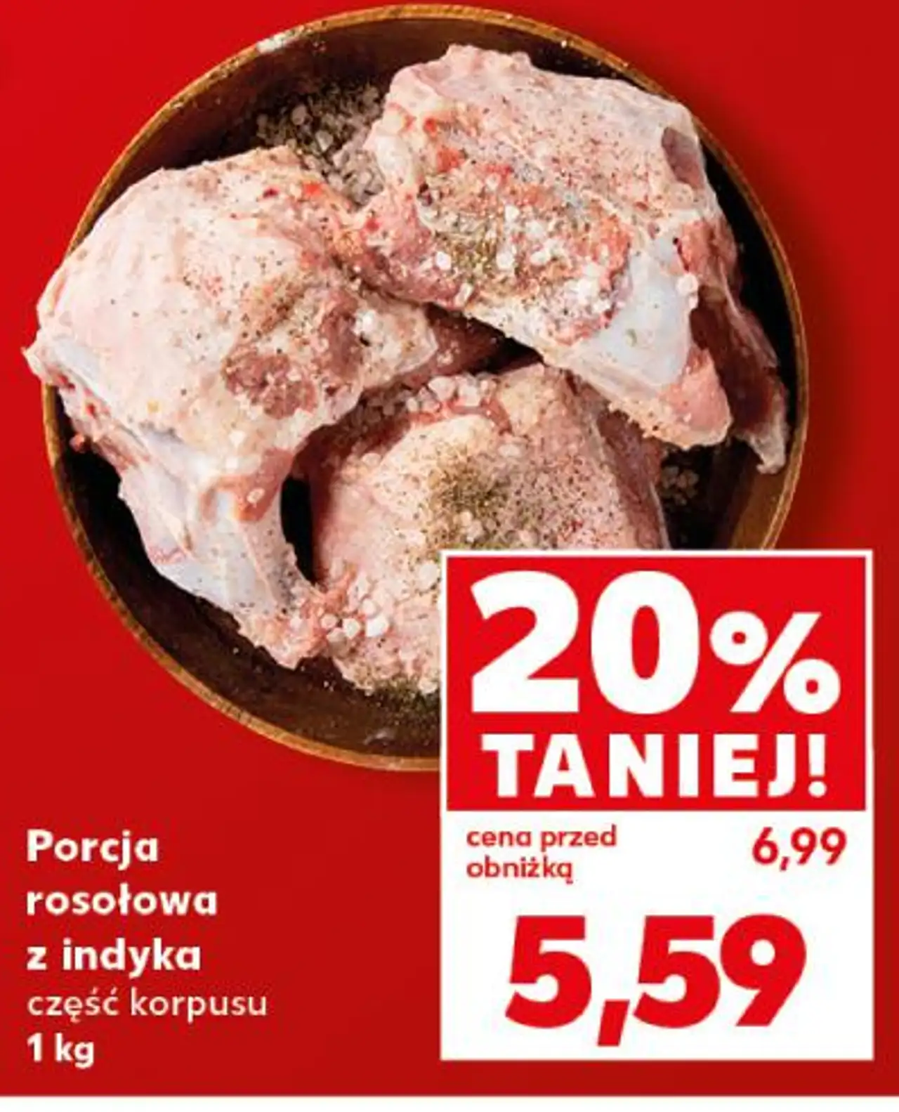 Porcja rosołowa z indyka