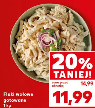 - Flaki wołowe gotowane 1 kg - Kaufland
