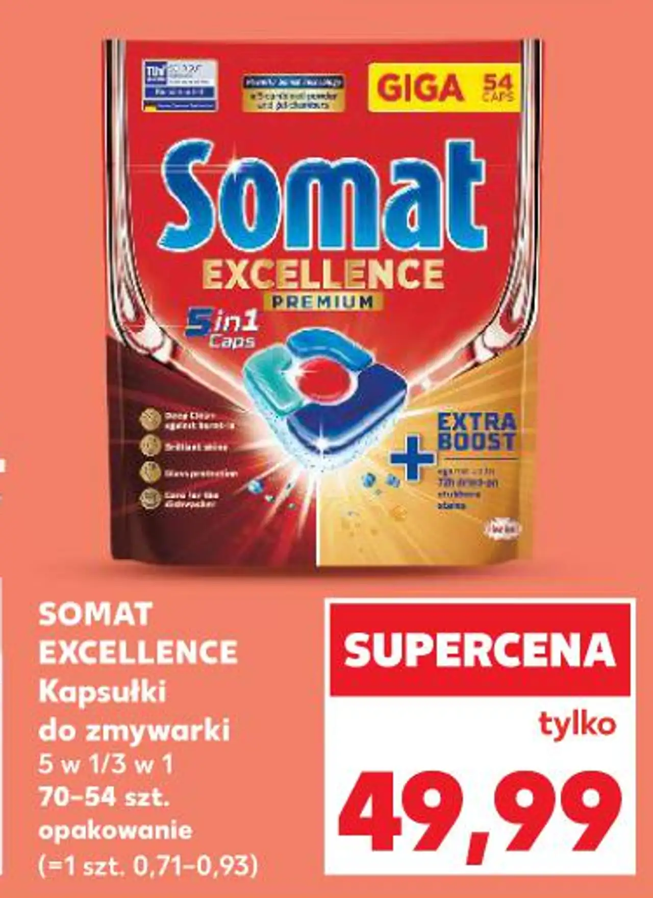 Somat Excellence Kapsułki do zmywarki