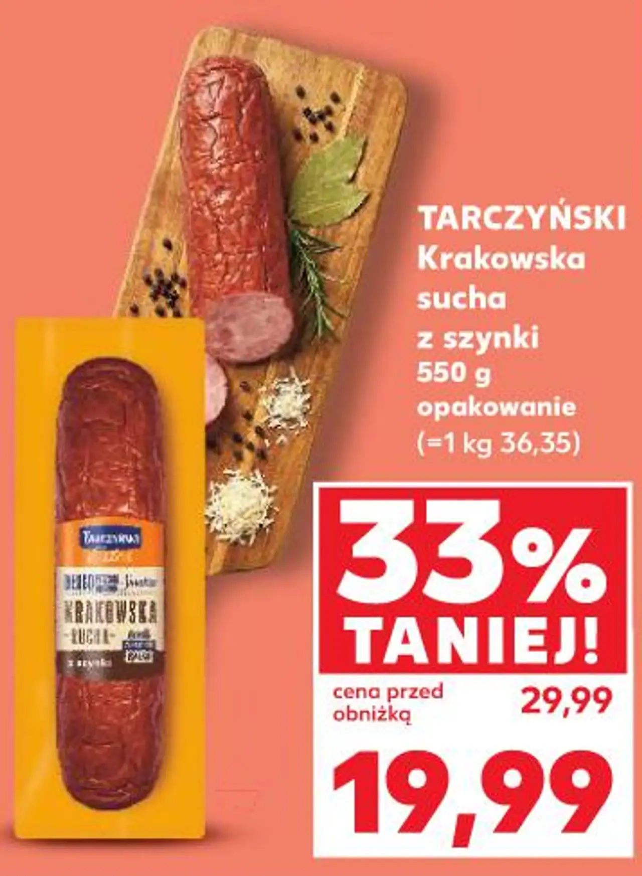 Tarczyński Krakowska sucha z szynki