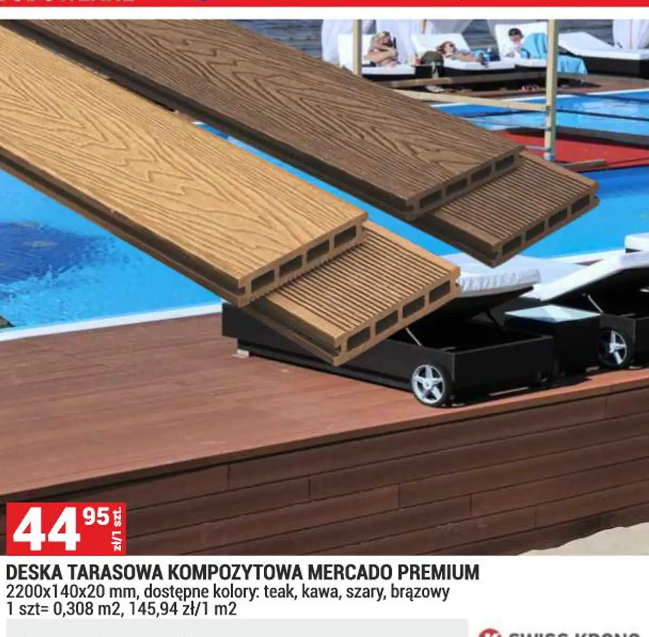 Deska tarasowa kompozytowa Mercado Premium