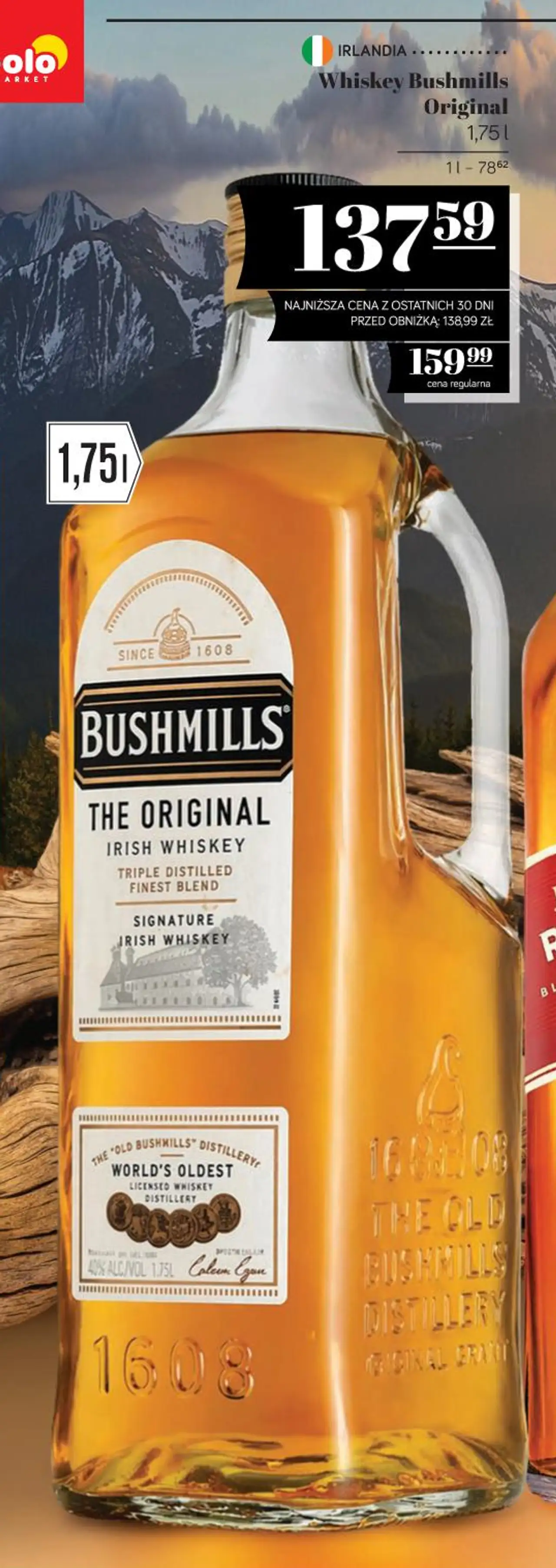 Whiskey Bushmills Original