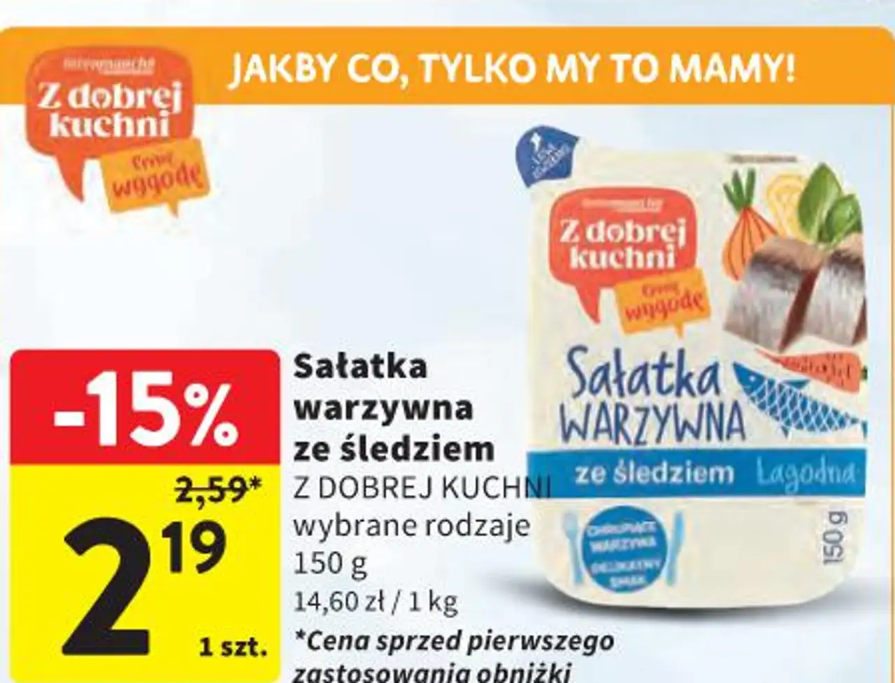Sałatka warzywna ze śledziem Z DOBREJ KUCHNI