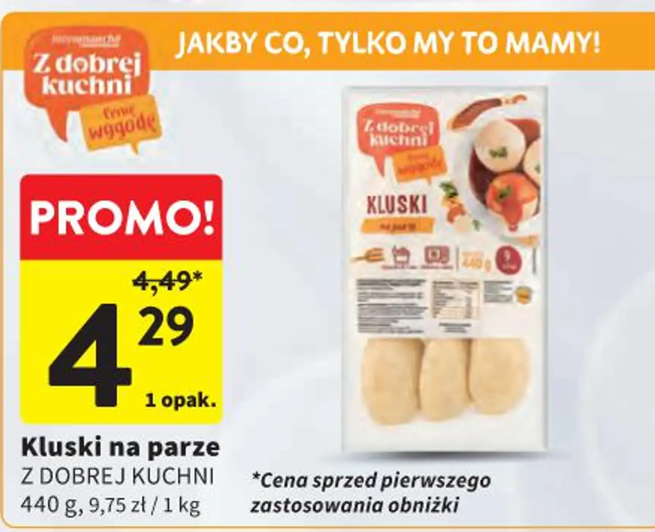 Kluski na parze Z DOBREJ KUCHNI