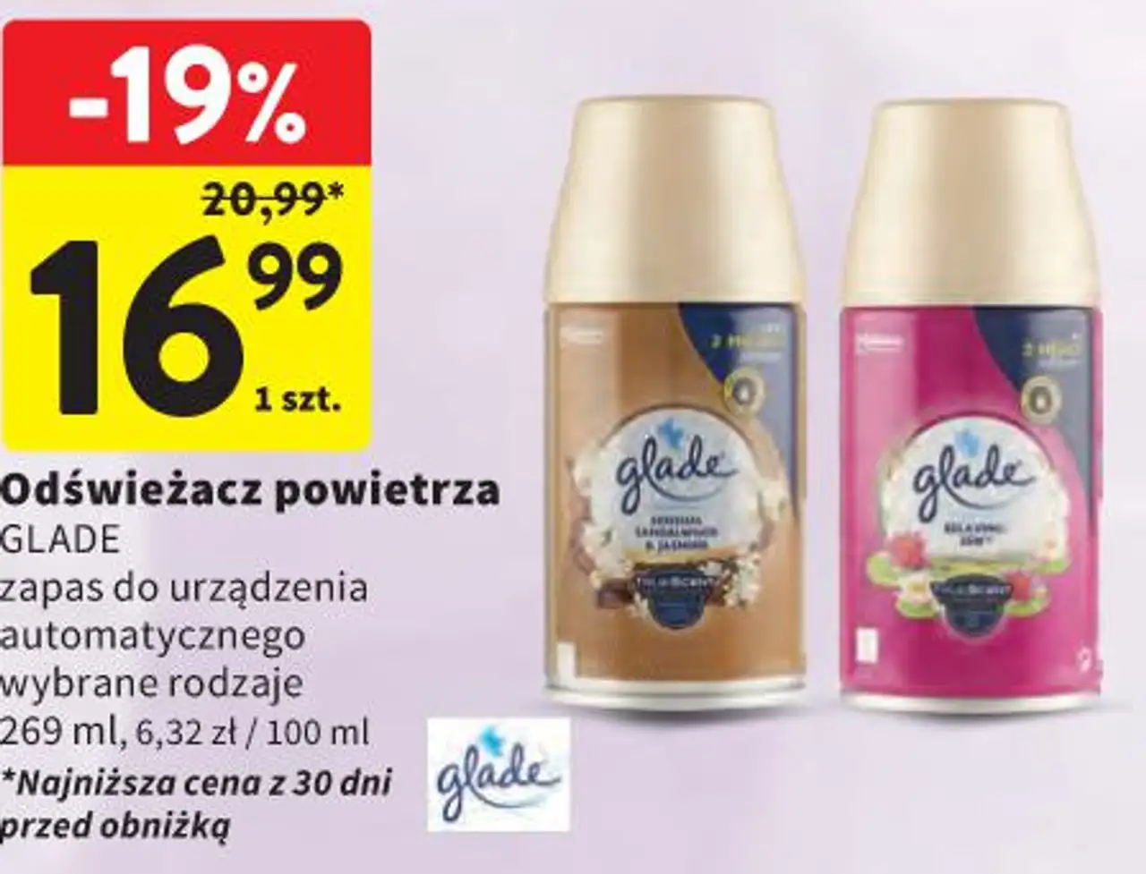 Glade Odświeżacz powietrza zapas