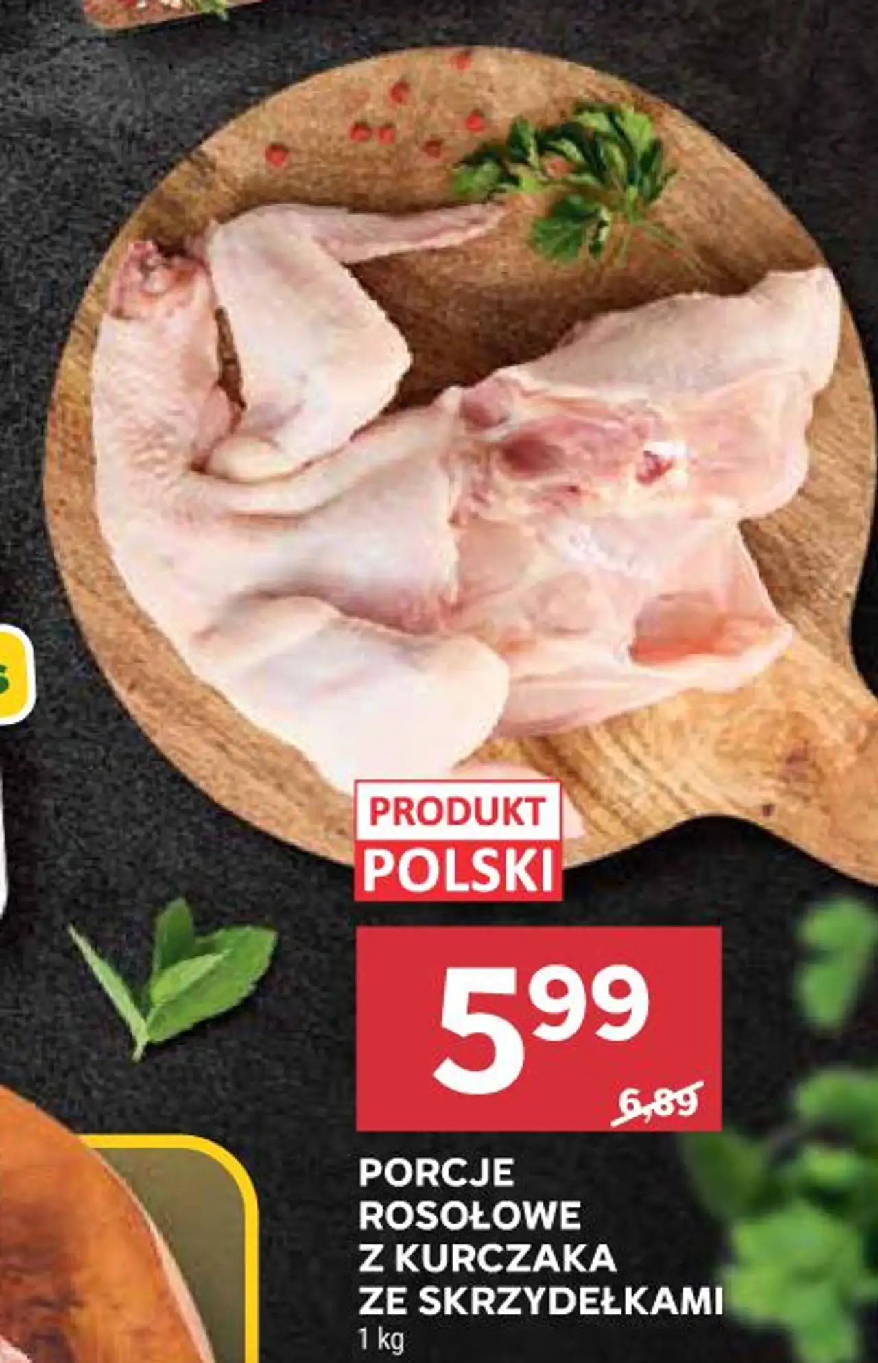 PORCJE ROSOŁOWE Z KURCZAKA ZE SKRZYDEŁKAMI