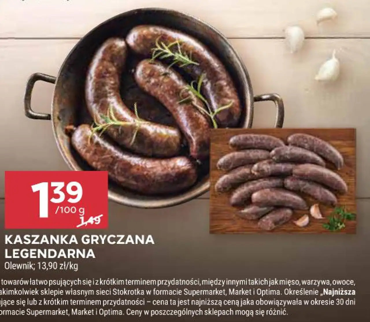 Kaszanka gryczana Legendarna Olewnik