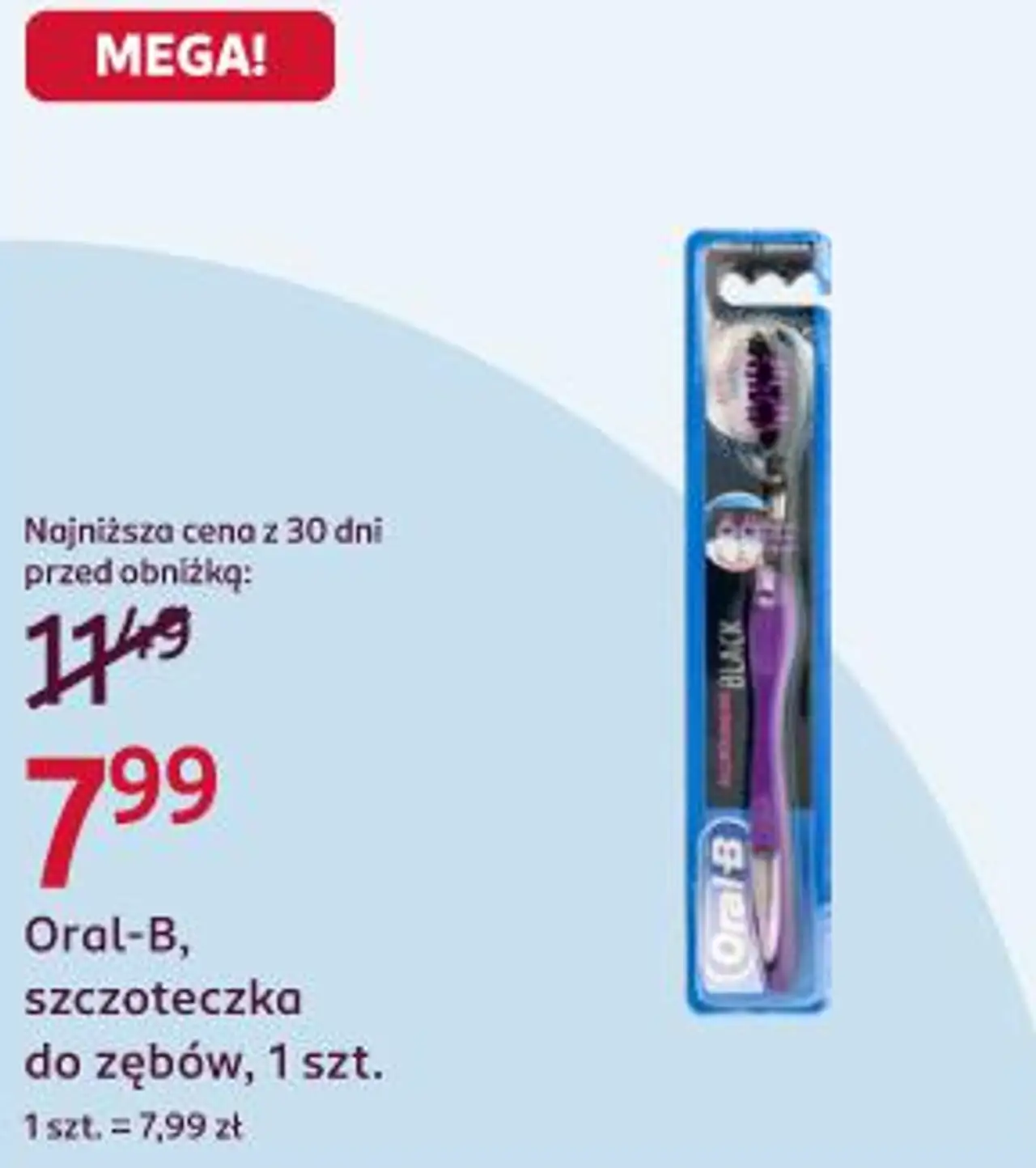 Oral-B, szczoteczka do zębów, 1 szt.