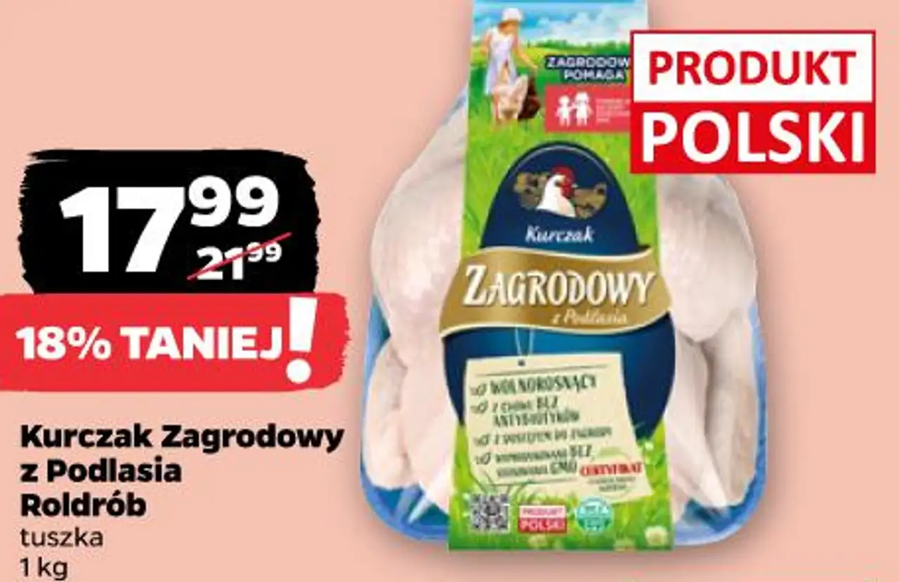 Kurczak Zagrodowy z Podlasia Roldrób