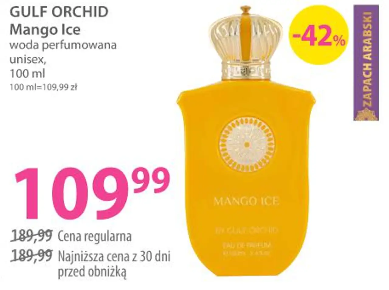 GULF ORCHID Mango Ice woda perfumowana