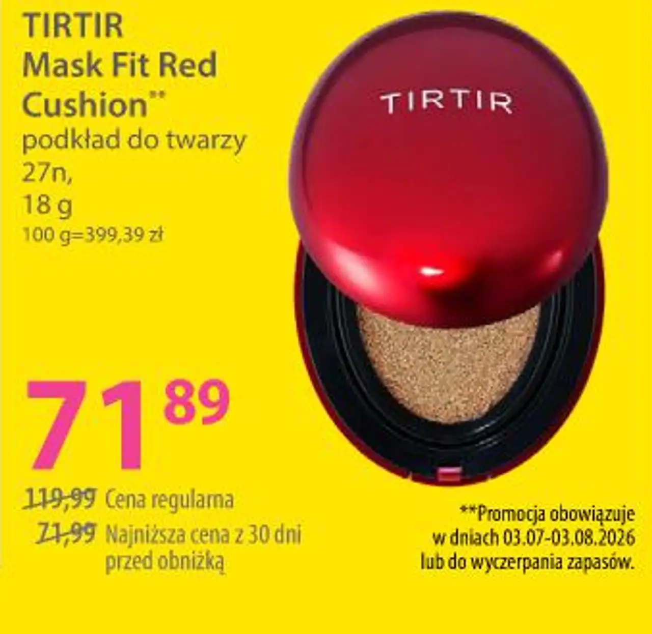 TIRTIR Mask Fit Red Cushion