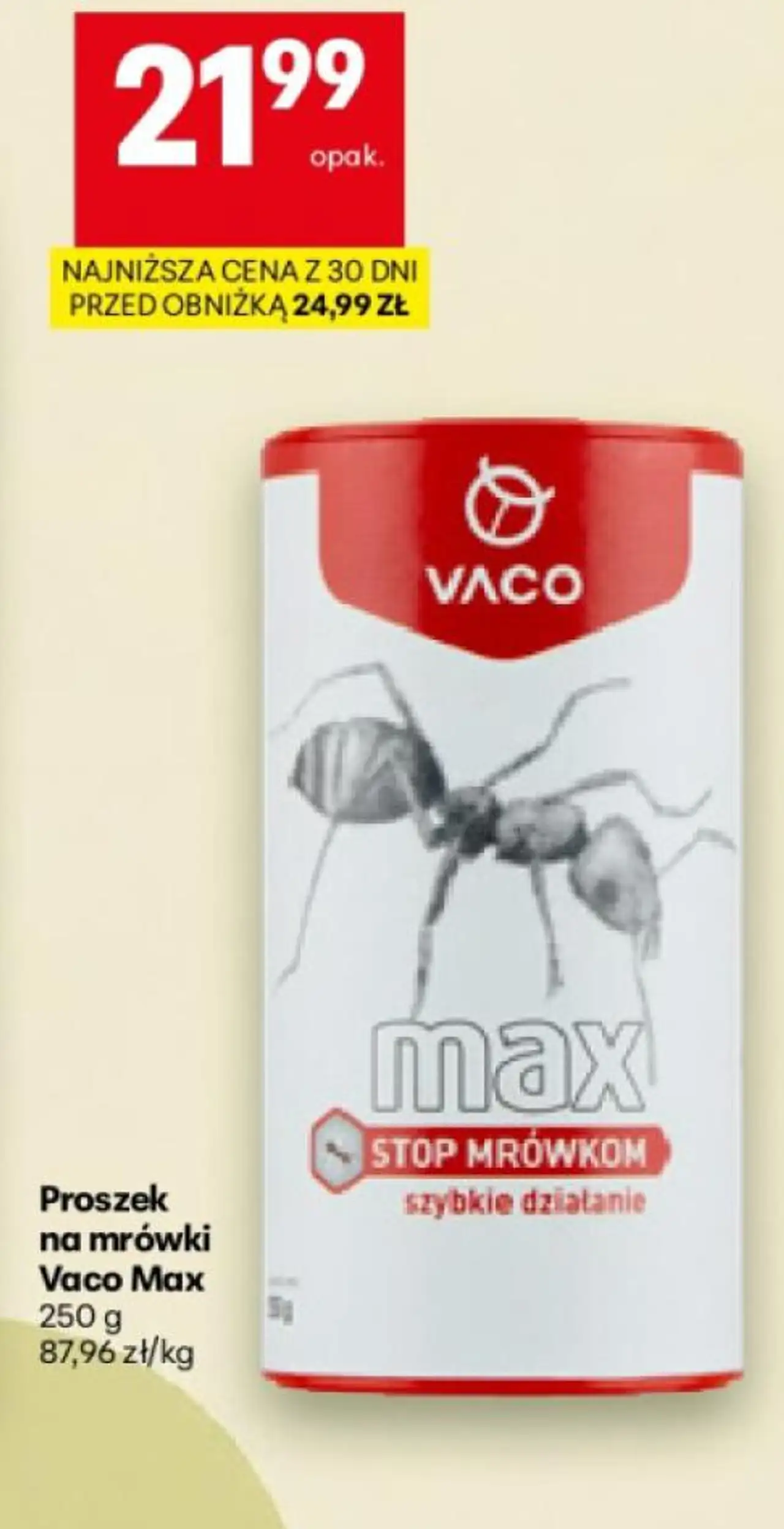 Proszek na mrówki Vaco Max