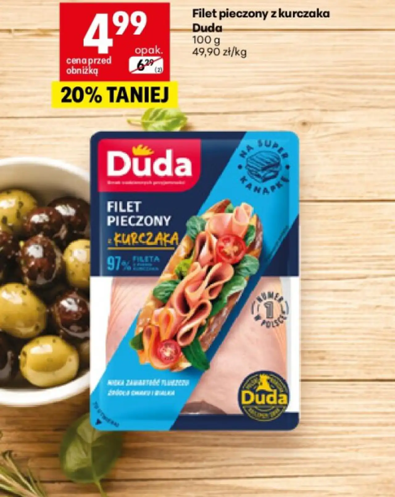 Filet pieczony z kurczaka Duda