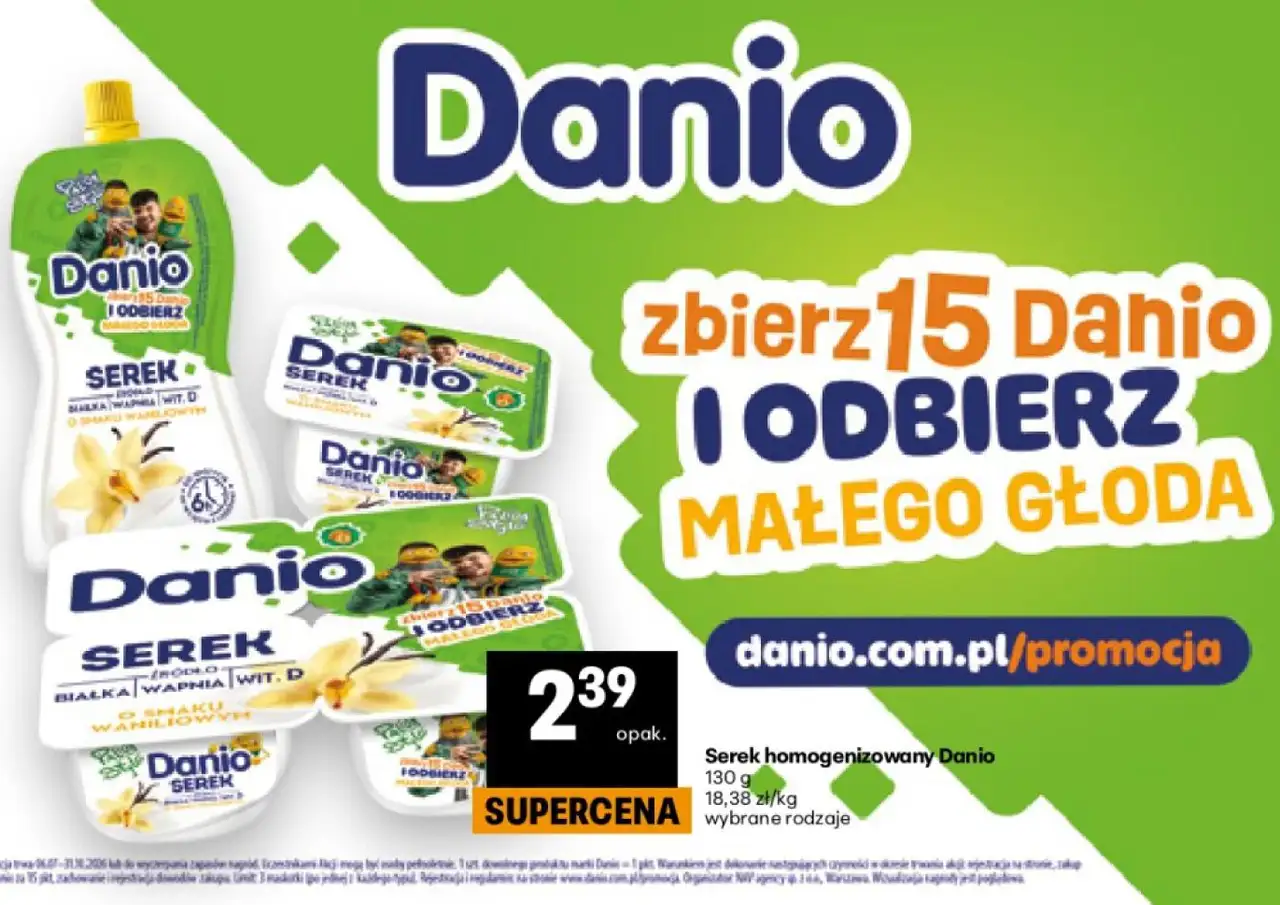 Danio Serek homogenizowany