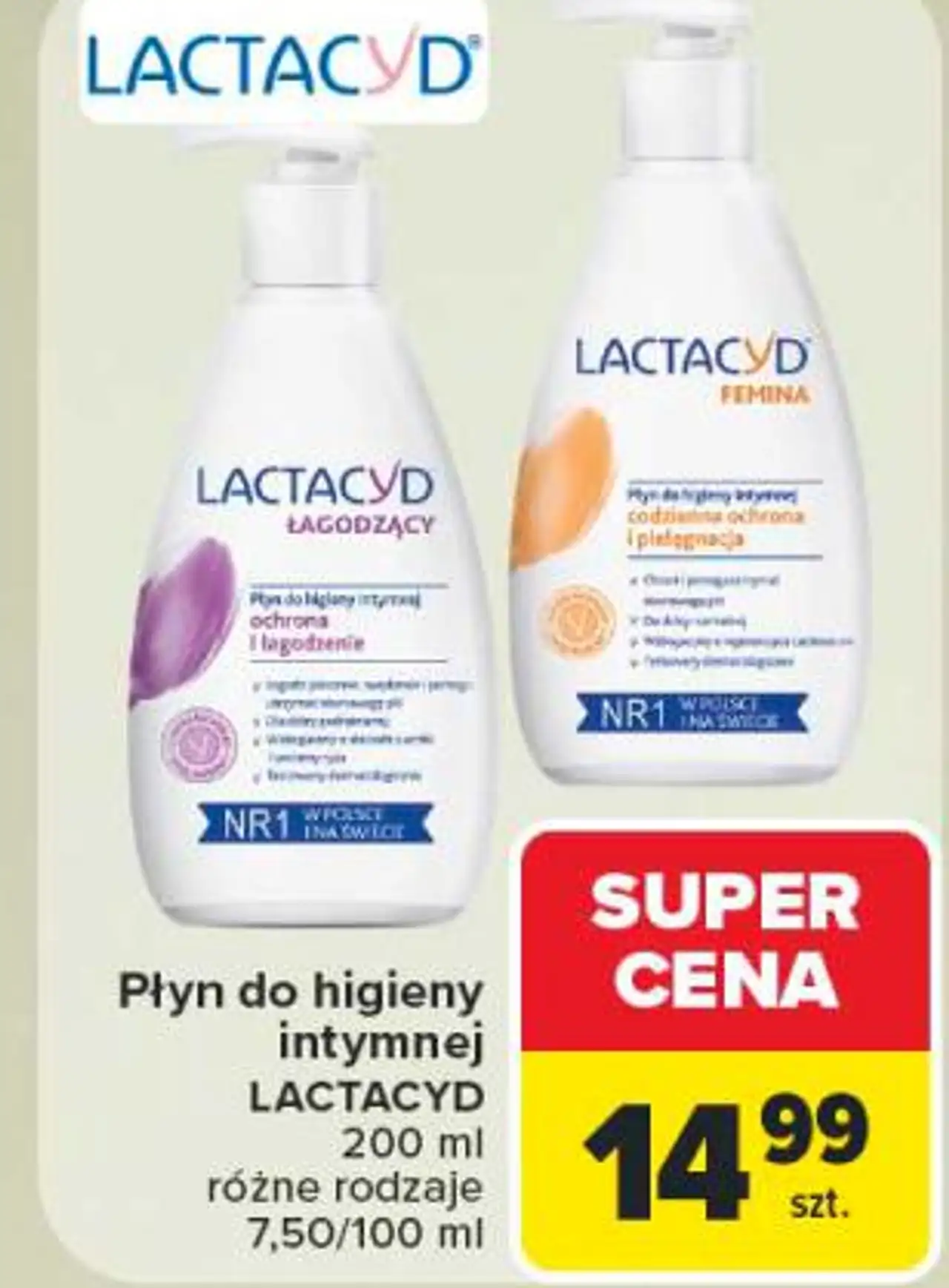 Lactacyd Płyn do higieny intymnej