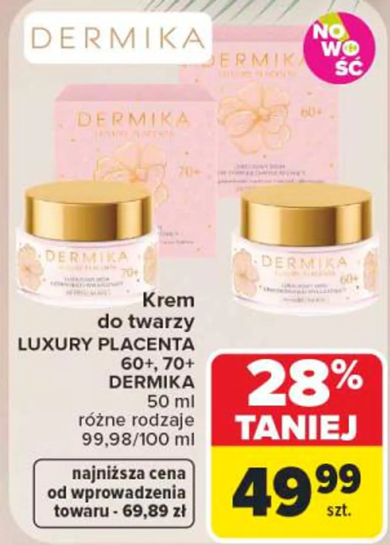 Krem do twarzy LUXURY PLACENTA Dermika