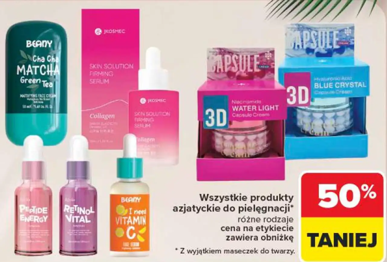 Wszystkie produkty azjatyckie do pielęgnacji JKOSMEC, CAPSULE, BEANY
