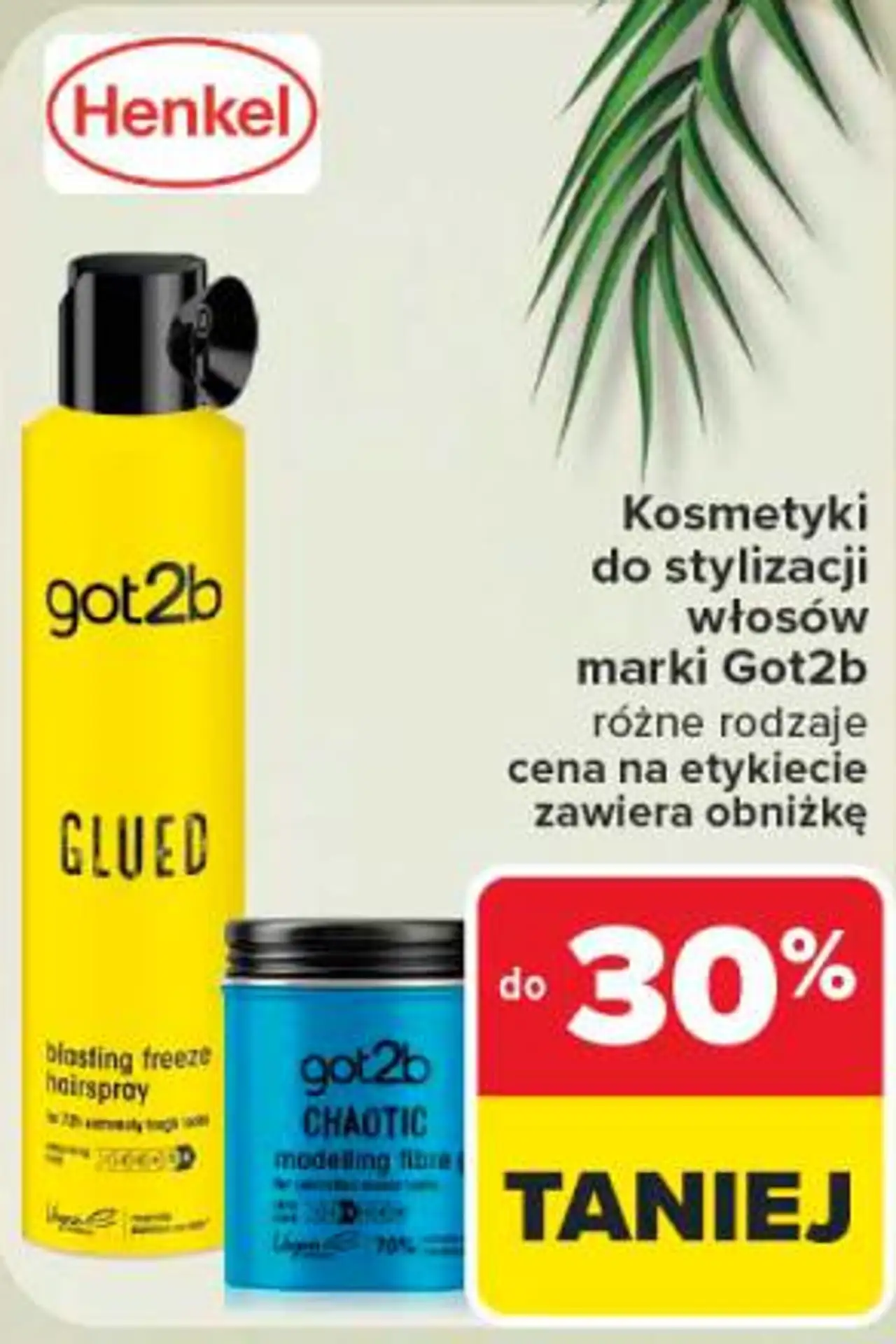 Kosmetyki do stylizacji włosów Got2b