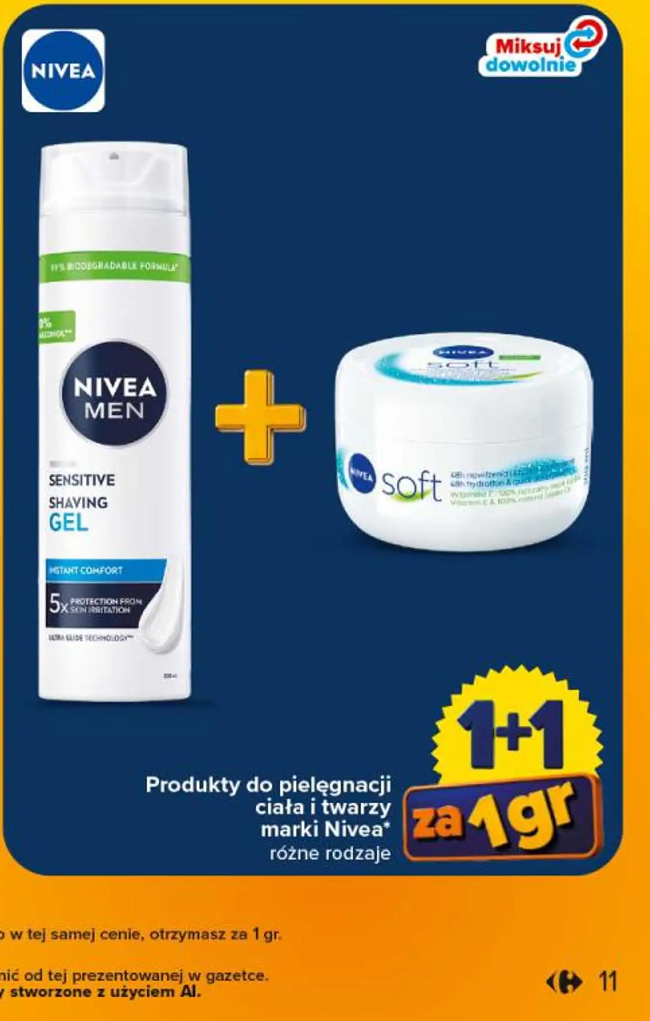 Produkty do pielęgnacji ciała i twarzy marki Nivea