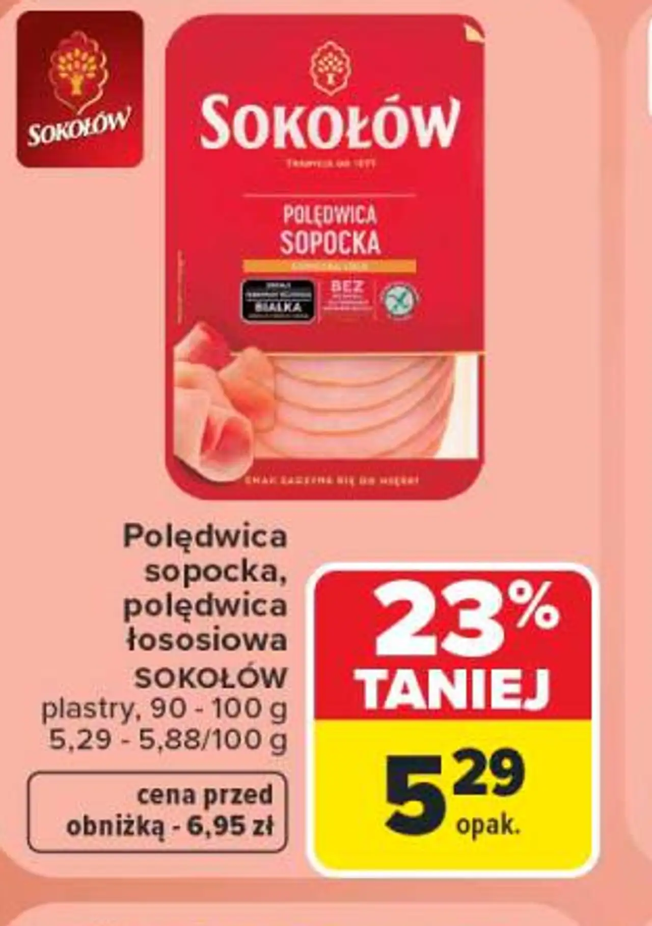 Polędwica sopocka, polędwica łososiowa SOKOŁÓW