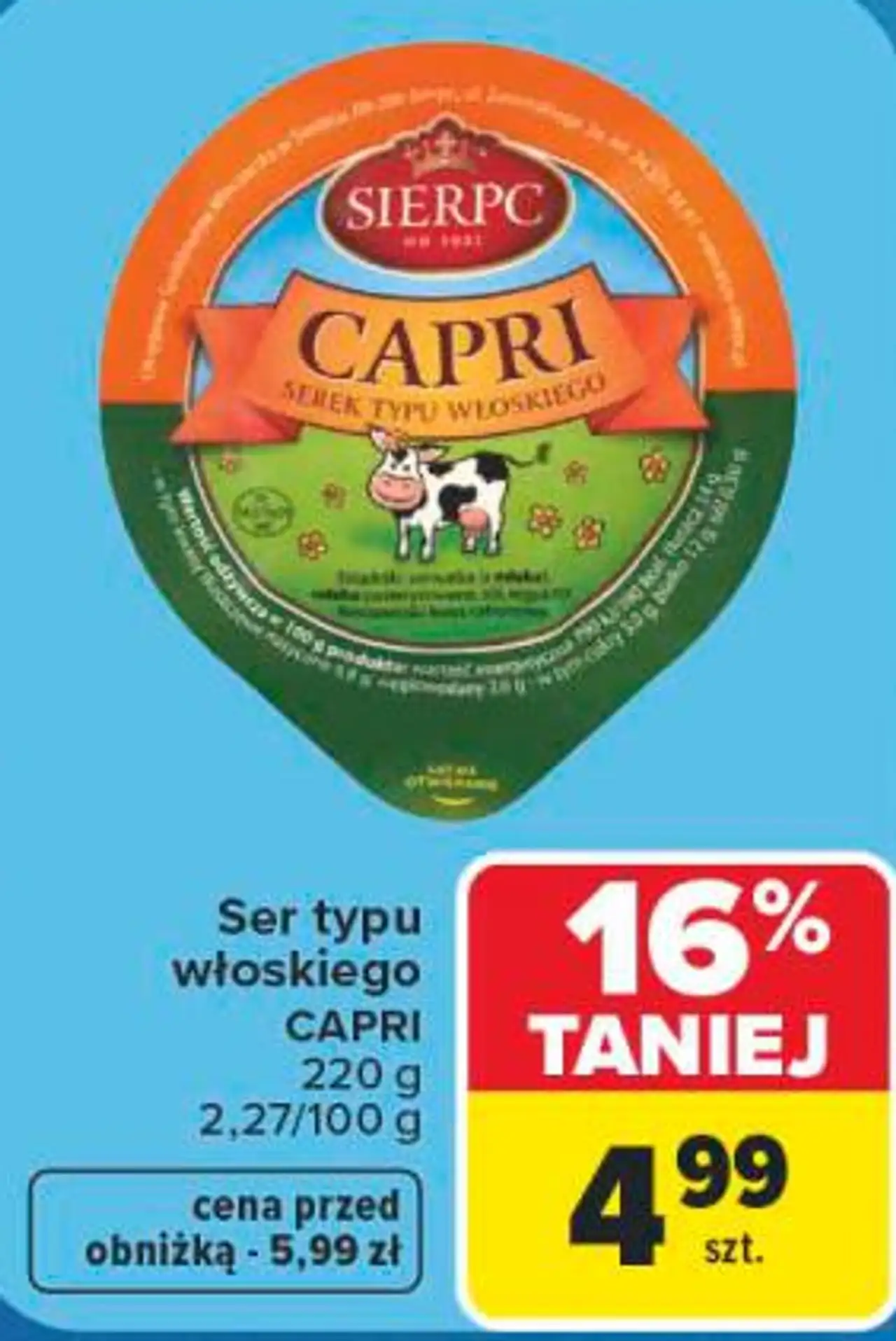 Ser typu włoskiego Capri