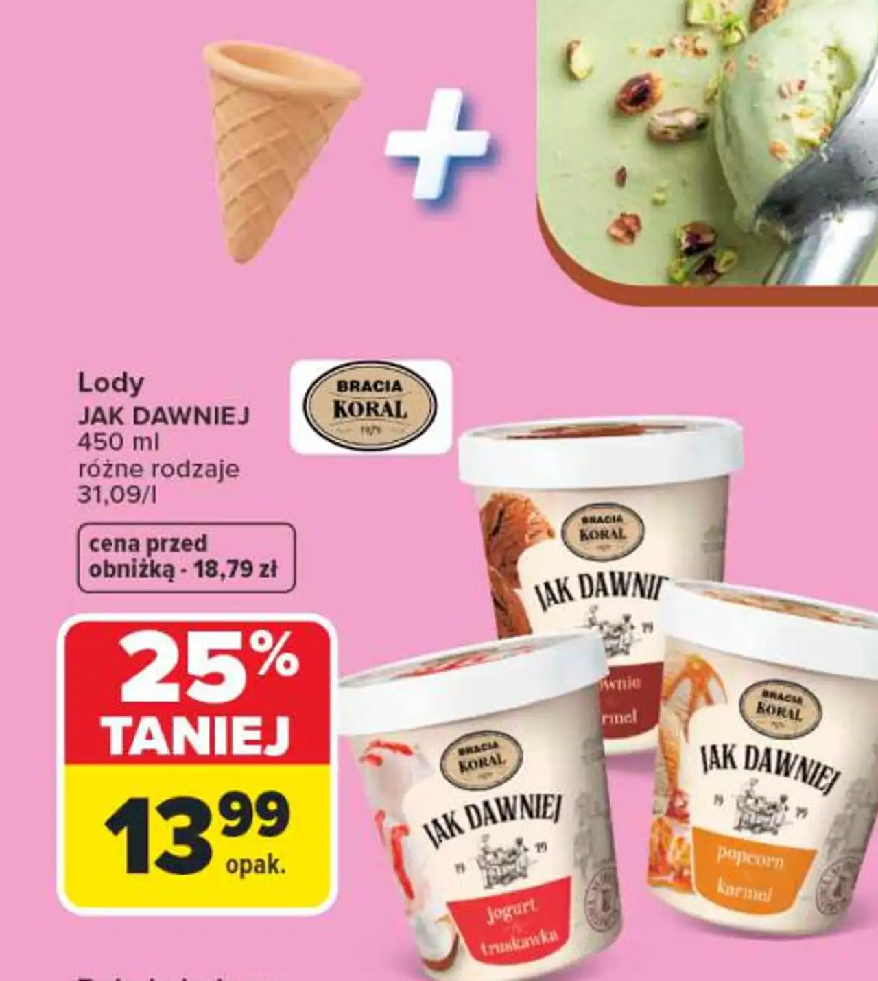 Lody Bracia Koral Jak Dawniej