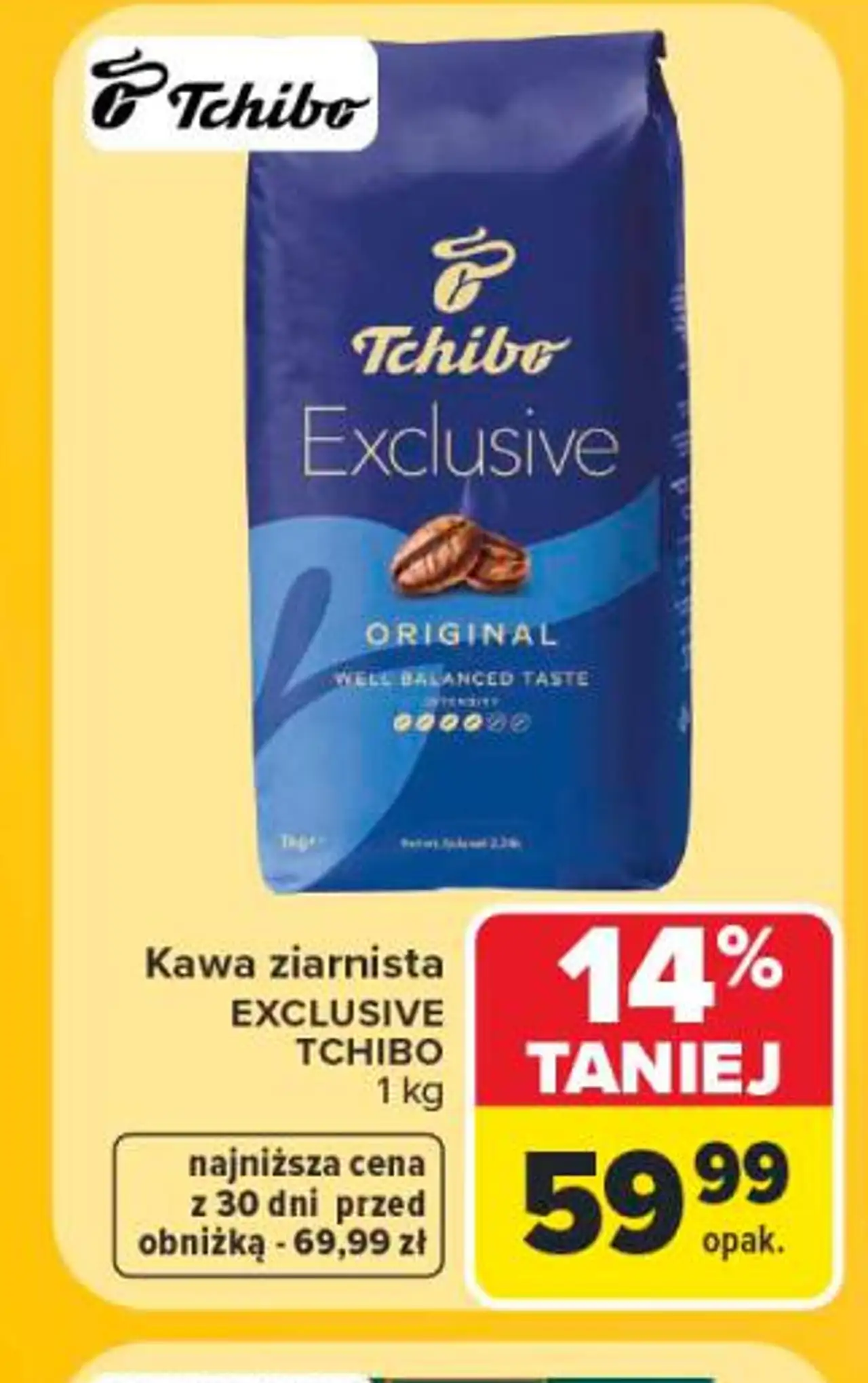 Kawa ziarnista EXCLUSIVE TCHIBO