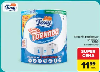 - Ręcznik papierowy TORNADO FOXY - Carrefour