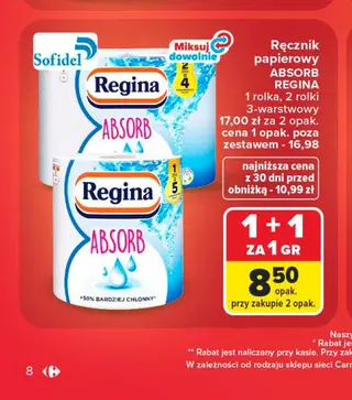 - Ręcznik papierowy Absorb Regina - Carrefour
