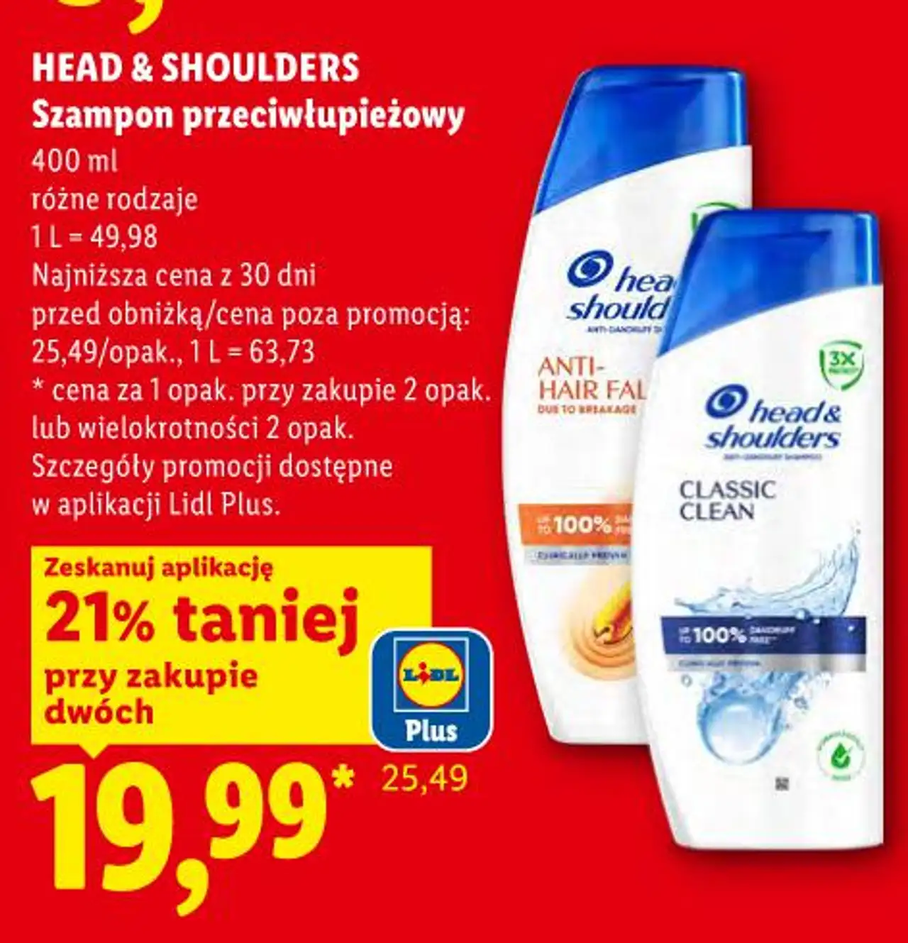 HEAD & SHOULDERS Szampon przeciwłupieżowy