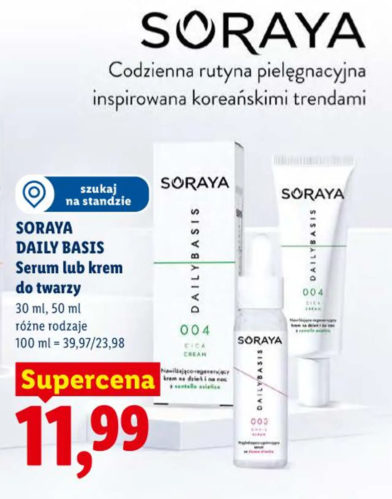 SORAYA DAILY BASIS Serum lub krem do twarzy
