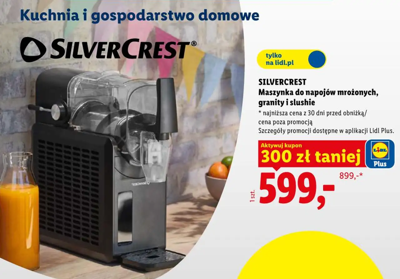 SILVERCREST Maszynka do napojów mrożonych, granity i slushie